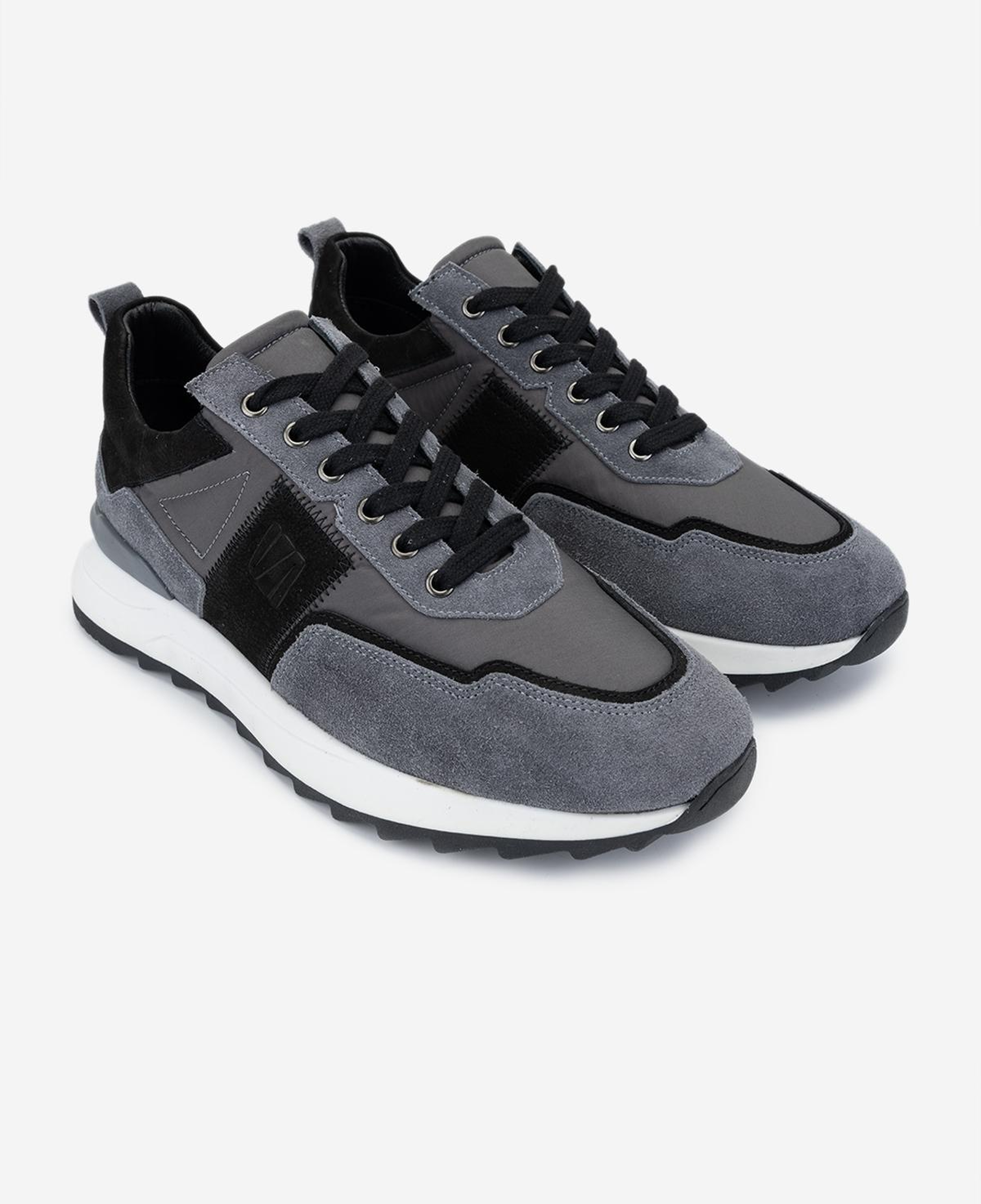 Valmenti Erkek Hakiki Deri Gri Sneakers & Spor Ayakkabı