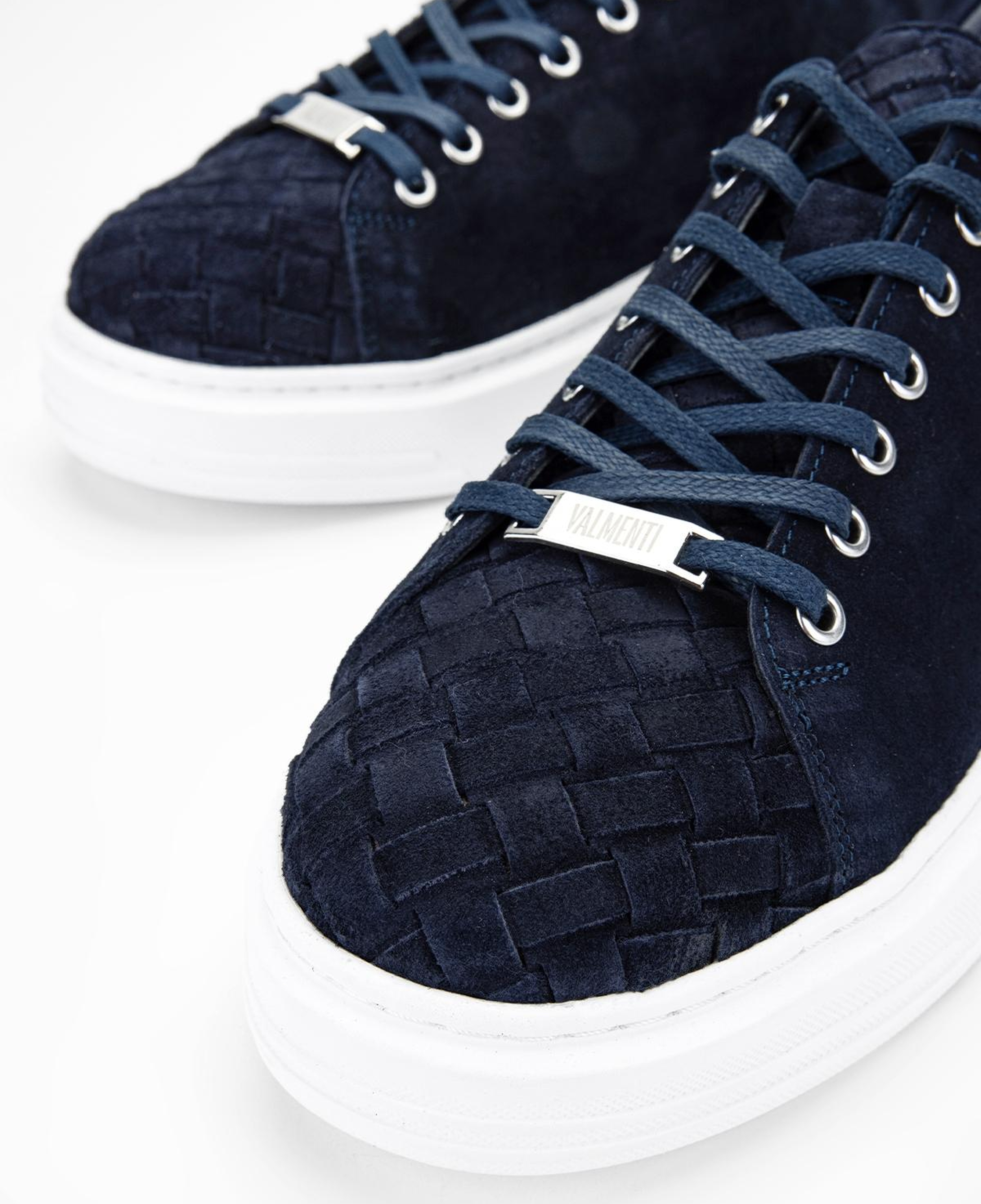 Valmenti Erkek Hakiki Deri Lacivert Süet Sneakers & Spor Ayakkabı