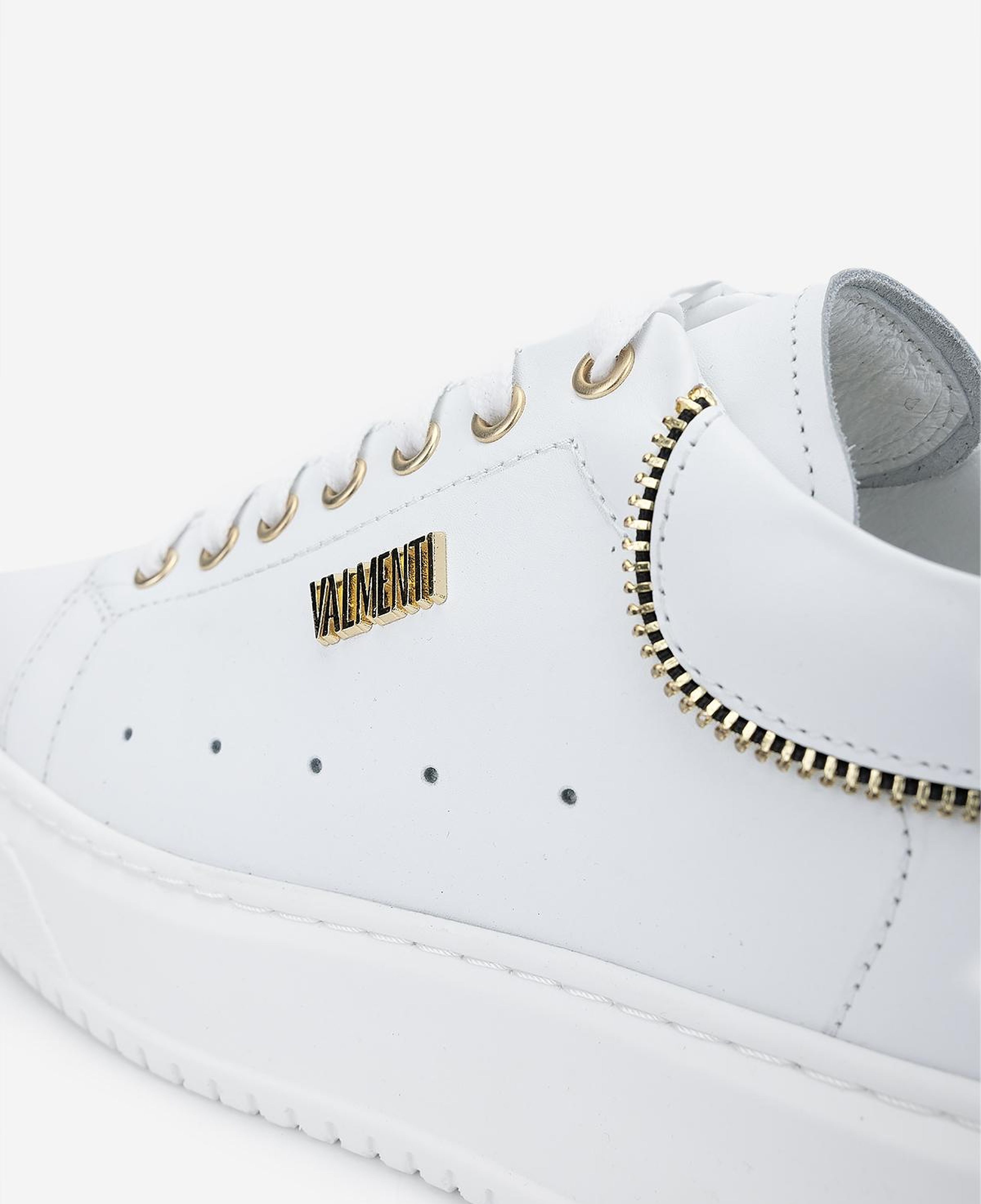 Valmenti Erkek Hakiki Deri Beyaz Sneakers & Spor Ayakkabı