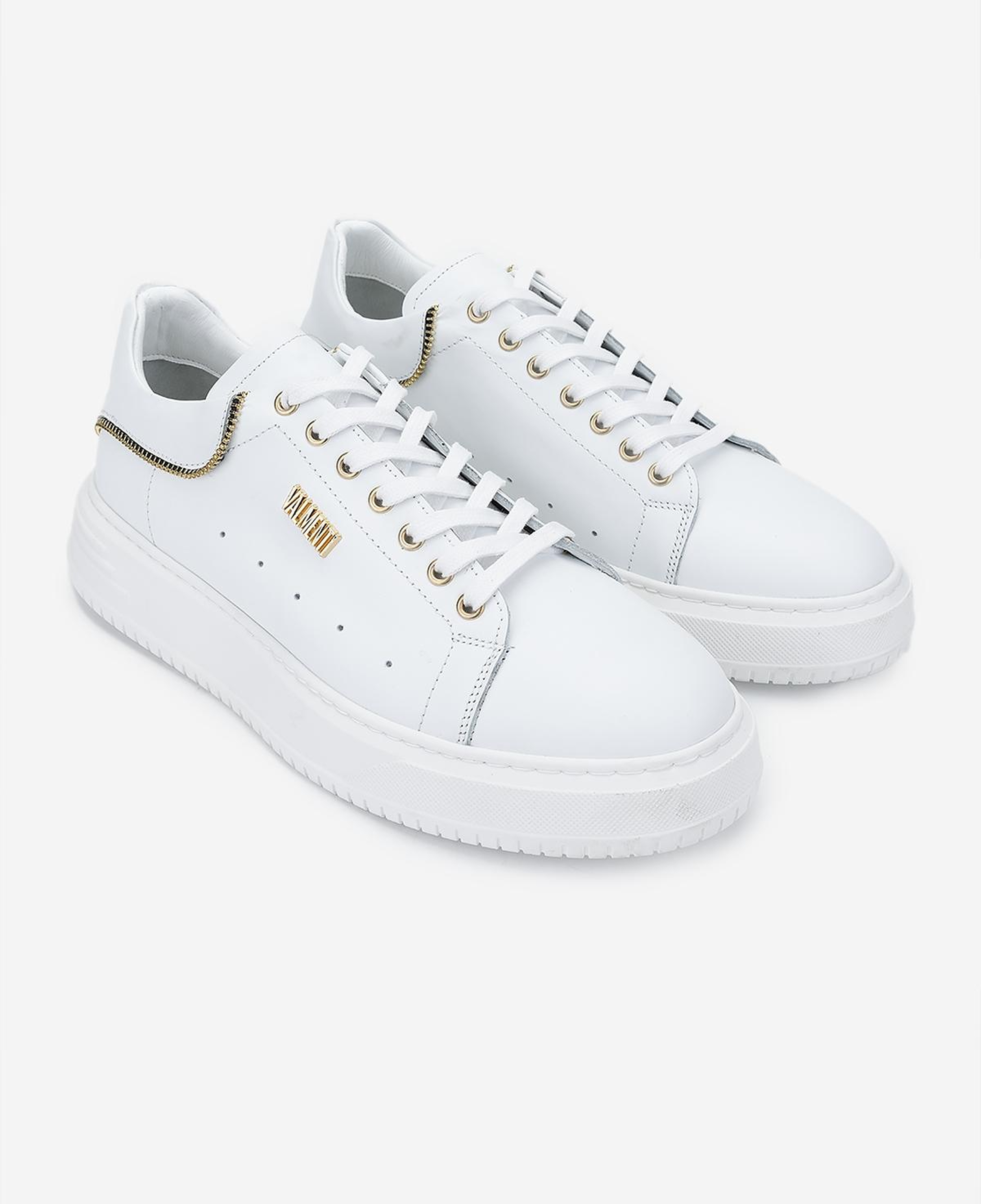 Valmenti Erkek Hakiki Deri Beyaz Sneakers & Spor Ayakkabı