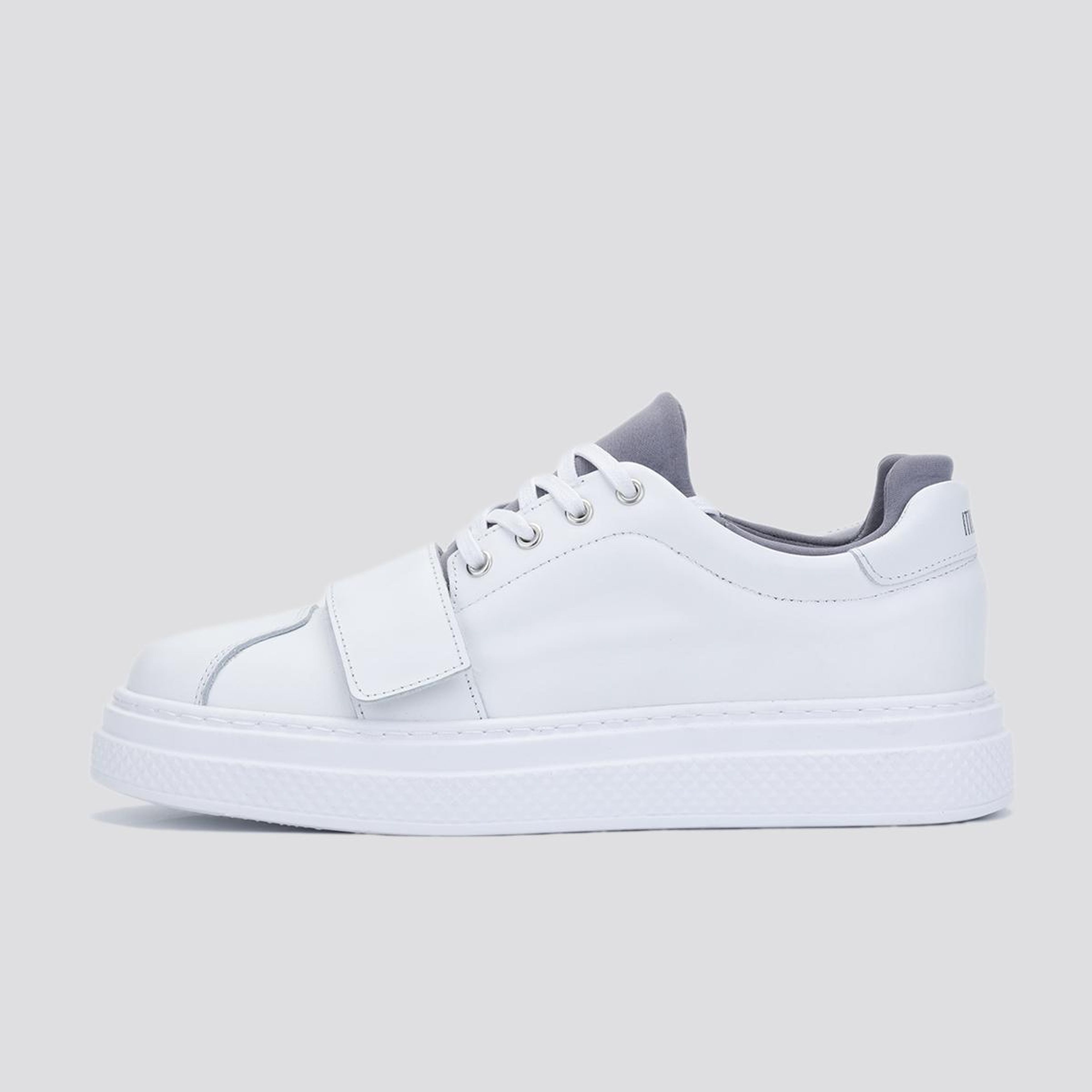 Valmenti Erkek Hakiki Deri Beyaz Sneakers & Spor Ayakkabı