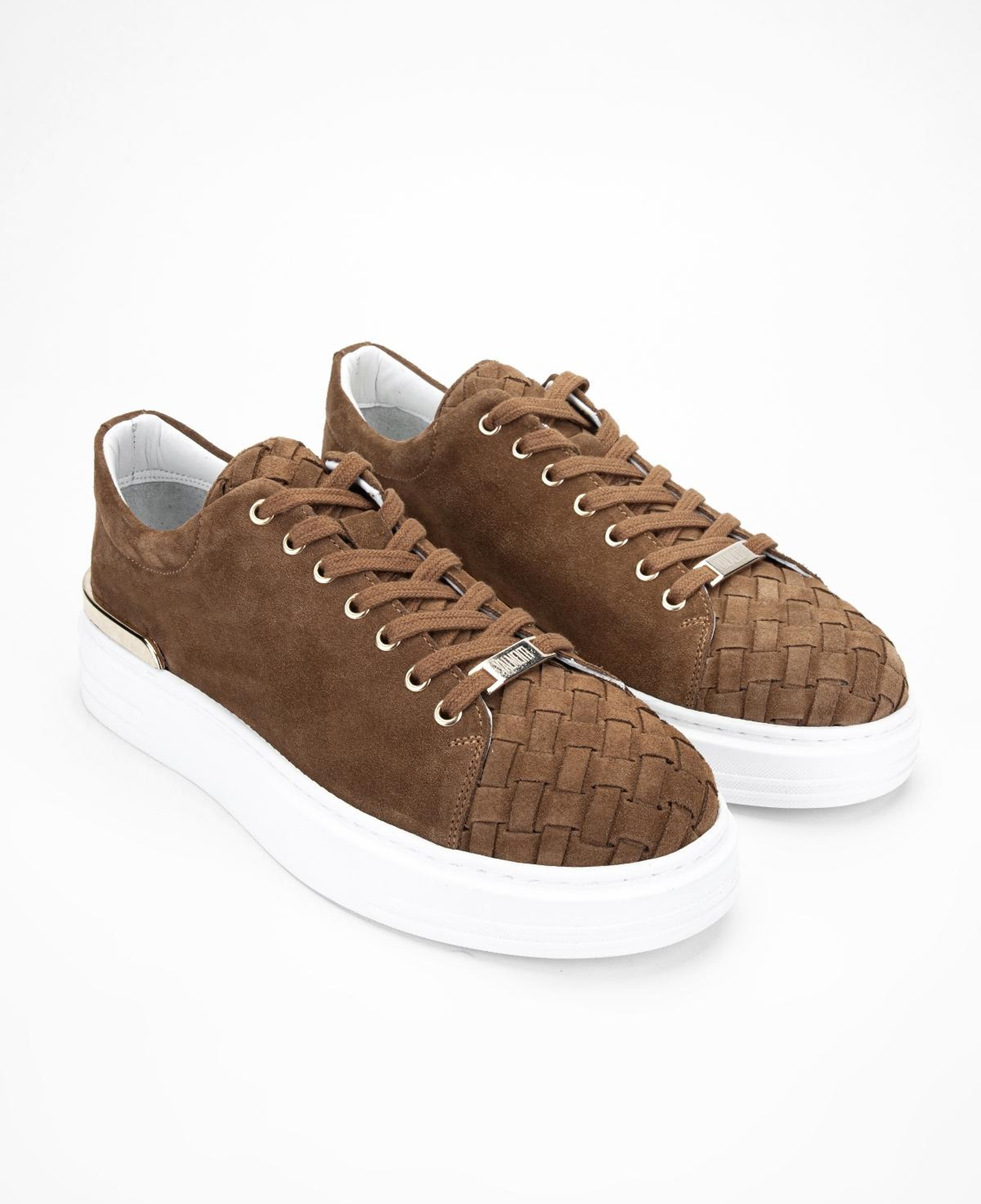 Valmenti Erkek Hakiki Deri Taba Süet Sneakers & Spor Ayakkabı