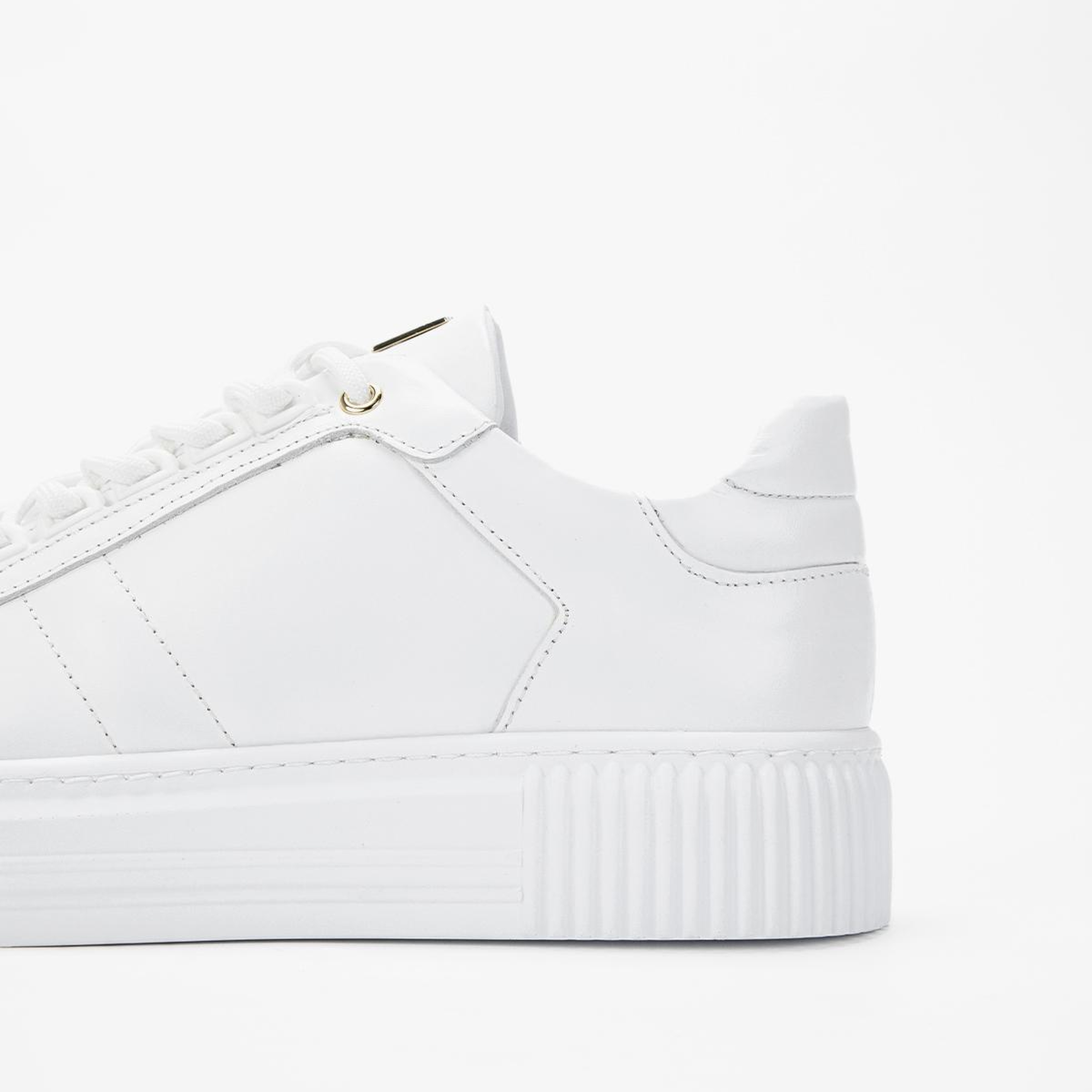 Valmenti Erkek Hakiki Deri Beyaz Sneakers & Spor Ayakkabı