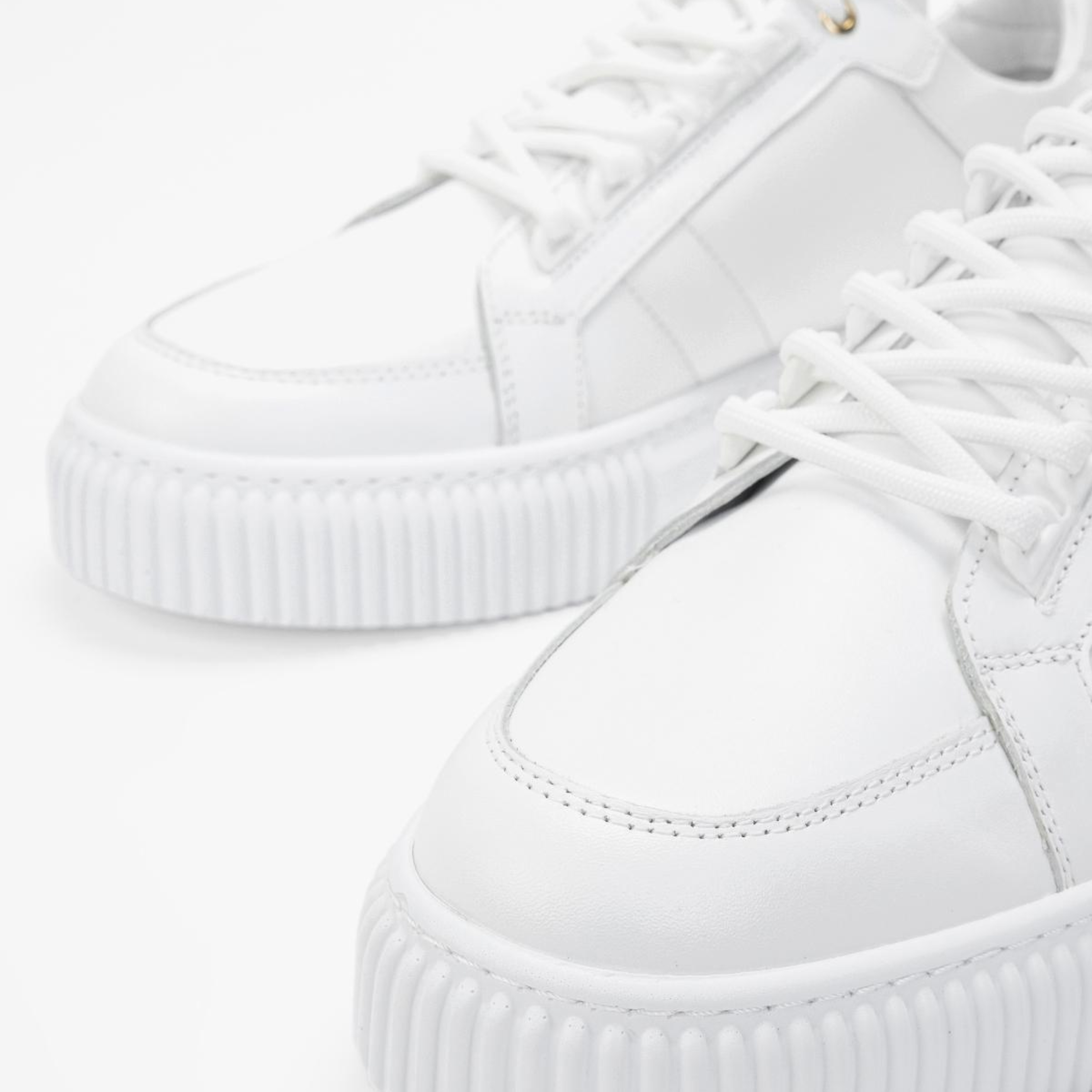 Valmenti Erkek Hakiki Deri Beyaz Sneakers & Spor Ayakkabı