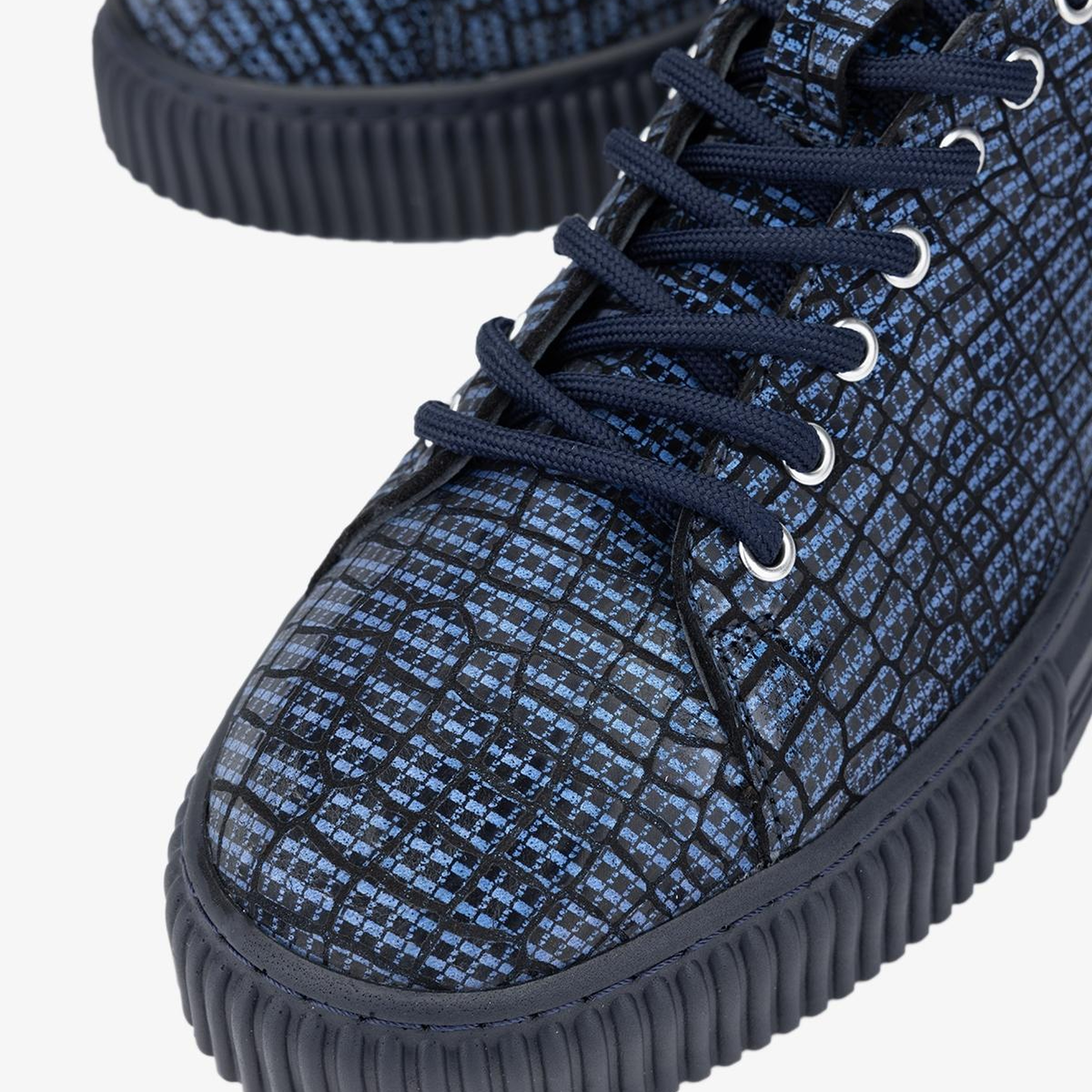 Valmenti Erkek Hakiki Deri Lacivert Sneakers & Spor Ayakkabı