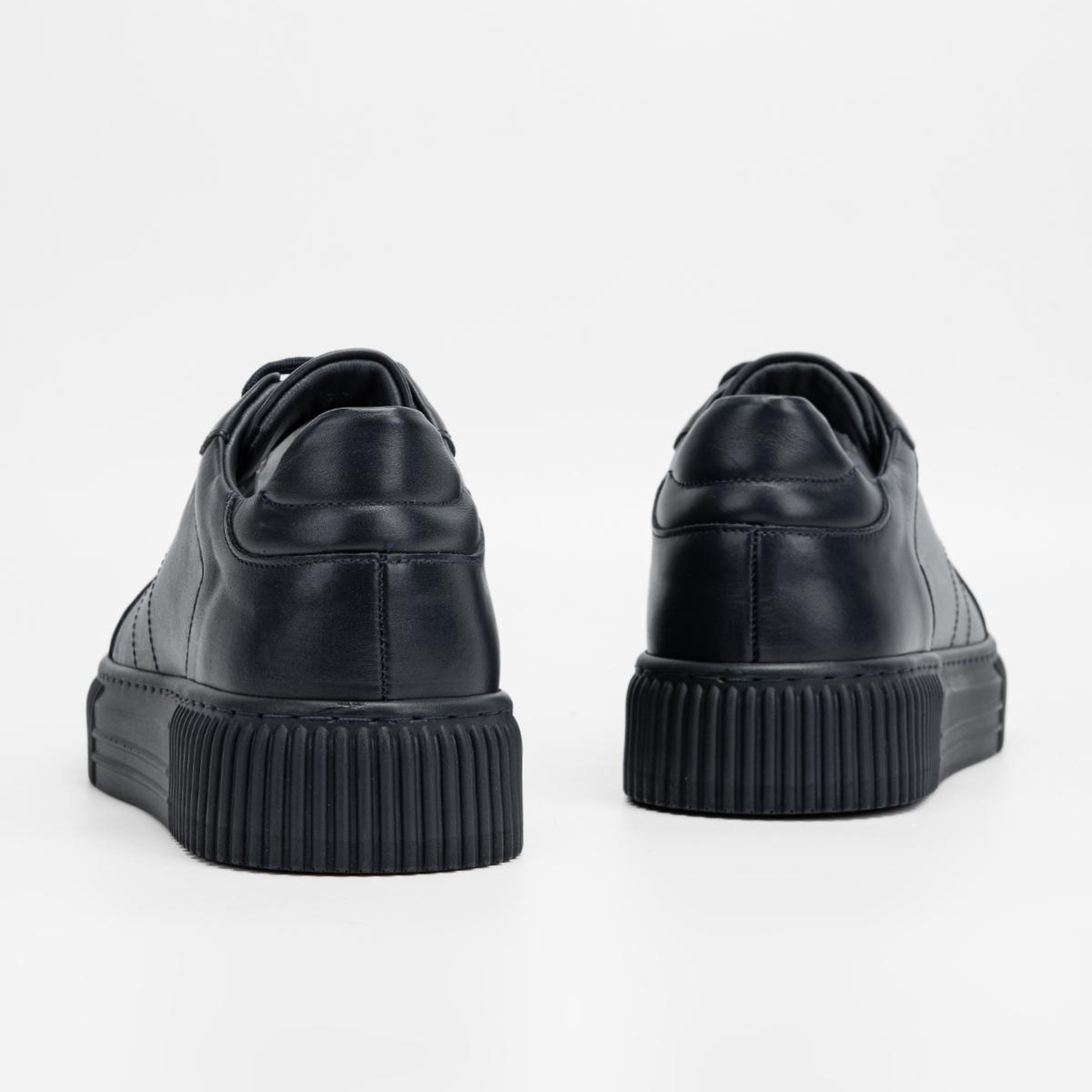 Valmenti Erkek Hakiki Deri Lacivert Sneakers & Spor Ayakkabı