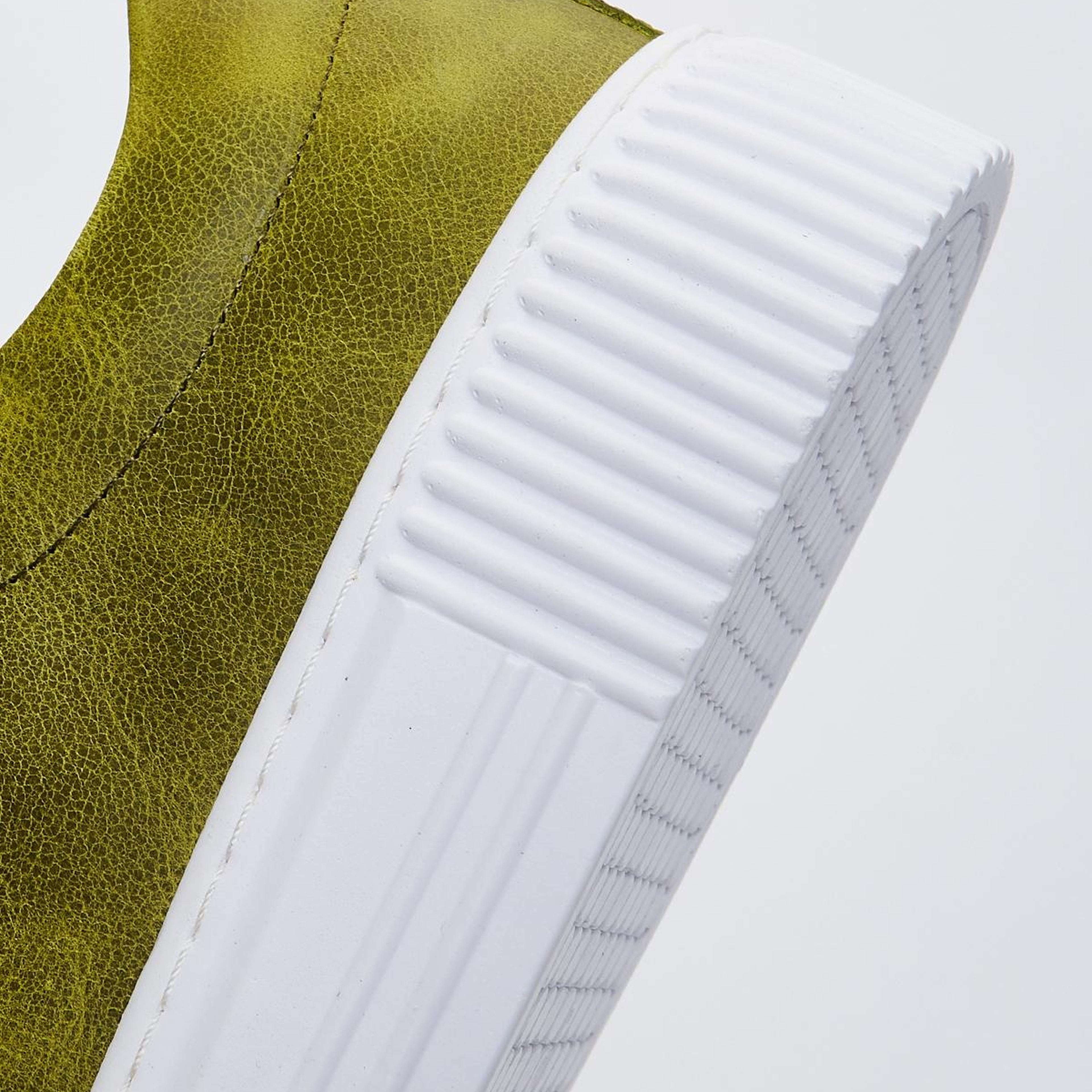 Valmenti Erkek Hakiki Deri Yeşil Sneakers & Spor Ayakkabı