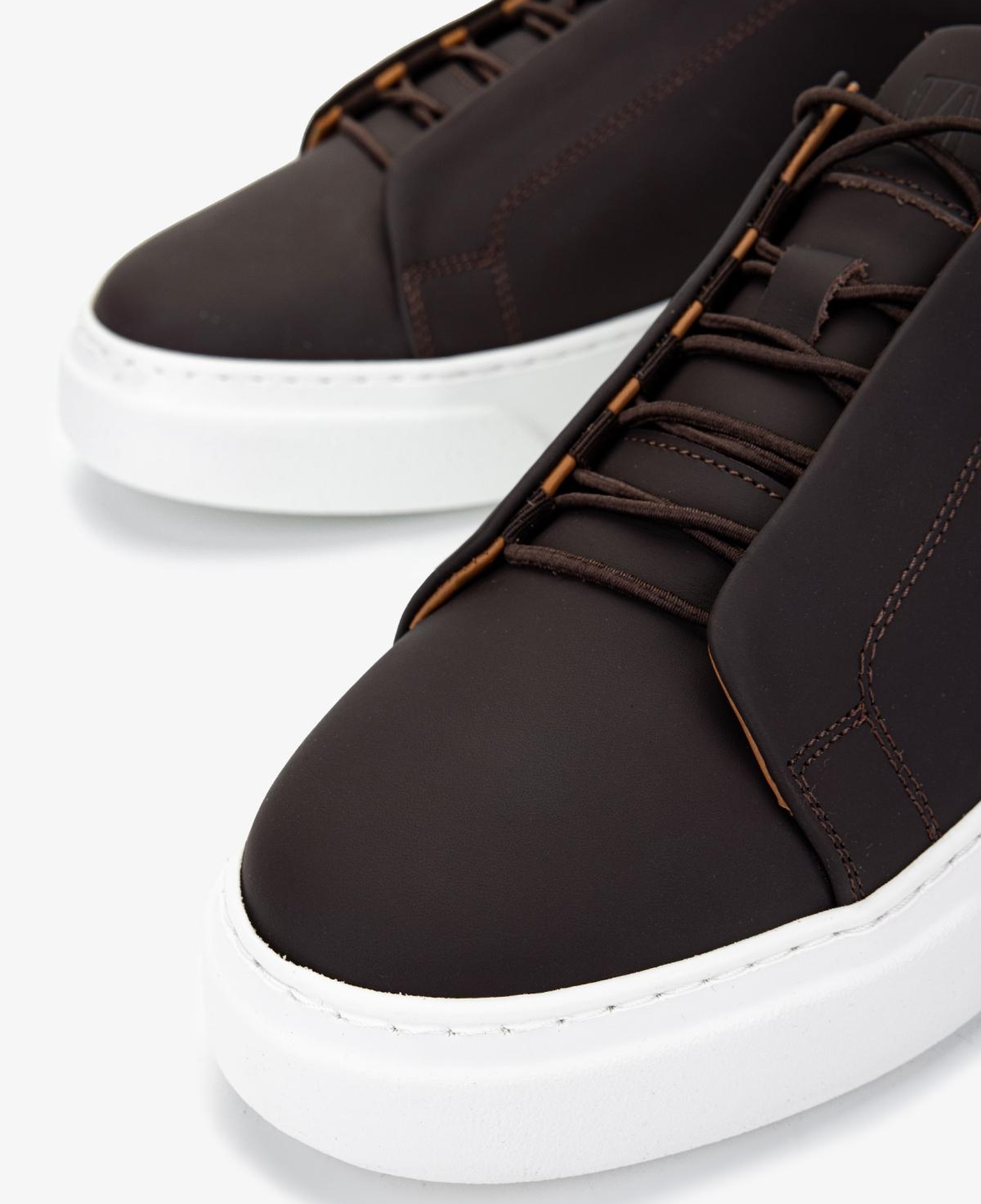 Valmenti Erkek Hakiki Deri Kahverengi Sneakers & Spor Ayakkabı