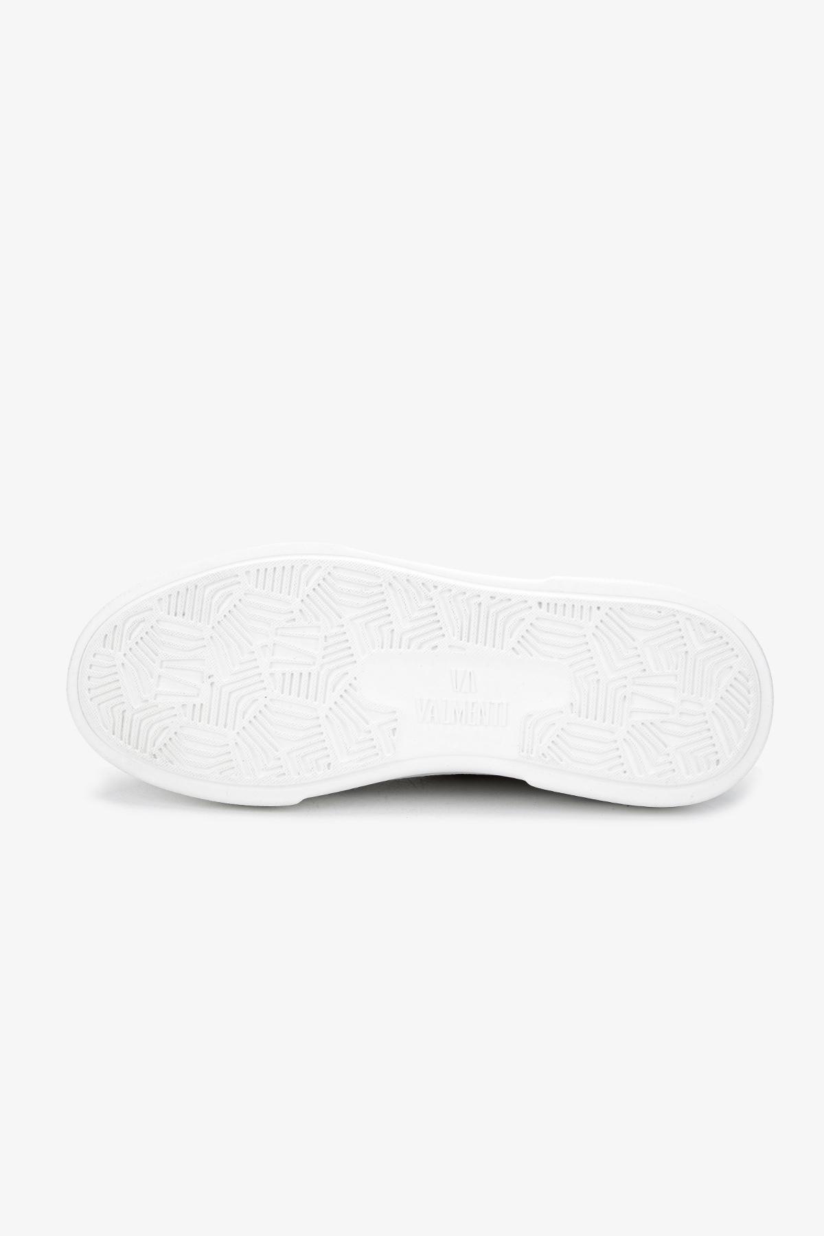 Valmenti Erkek Hakiki Deri Siyah Sneakers & Spor Ayakkabı