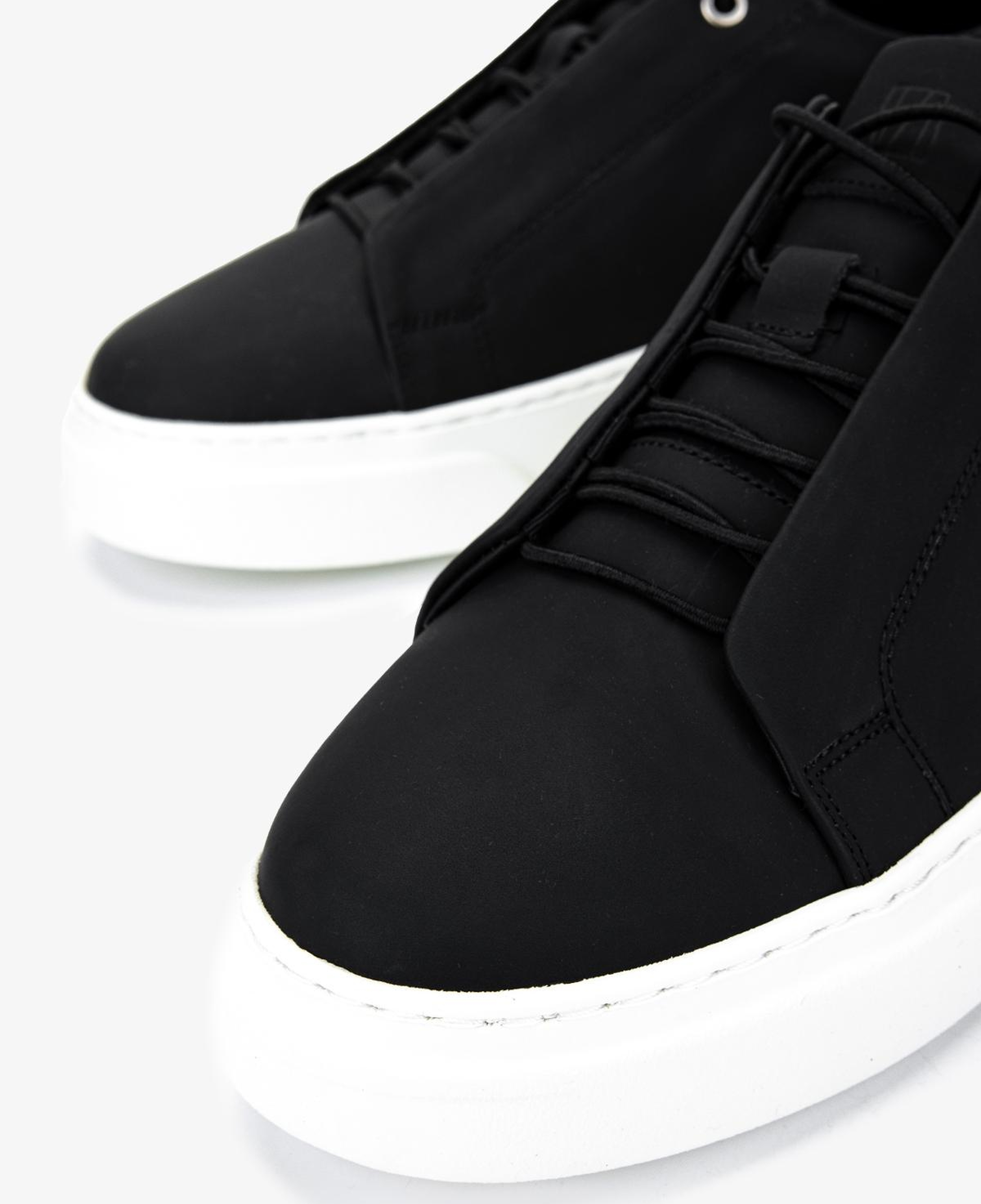 Valmenti Erkek Hakiki Deri Siyah Sneakers & Spor Ayakkabı