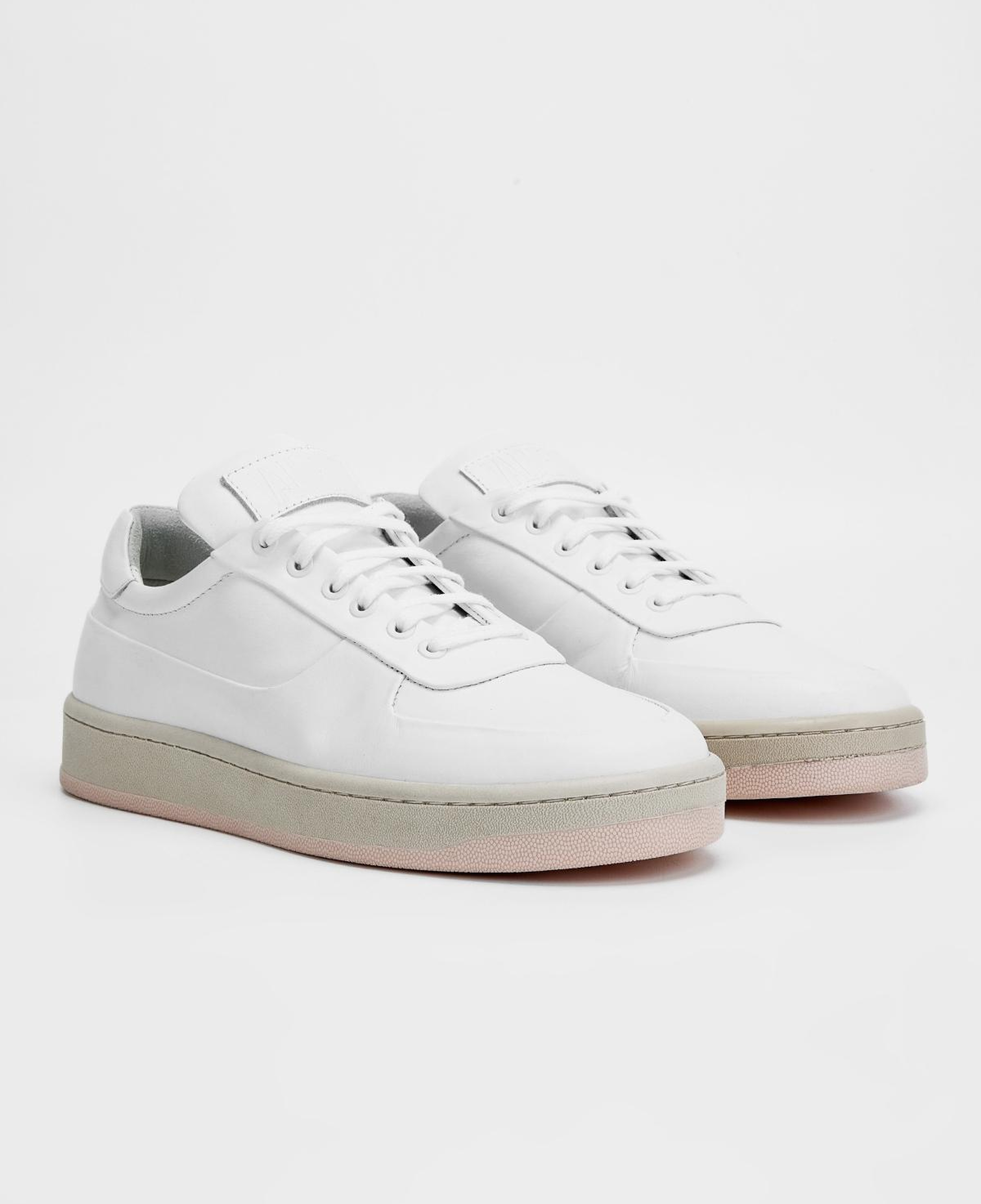 Valmenti Erkek Hakiki Deri Beyaz Sneakers & Spor Ayakkabı