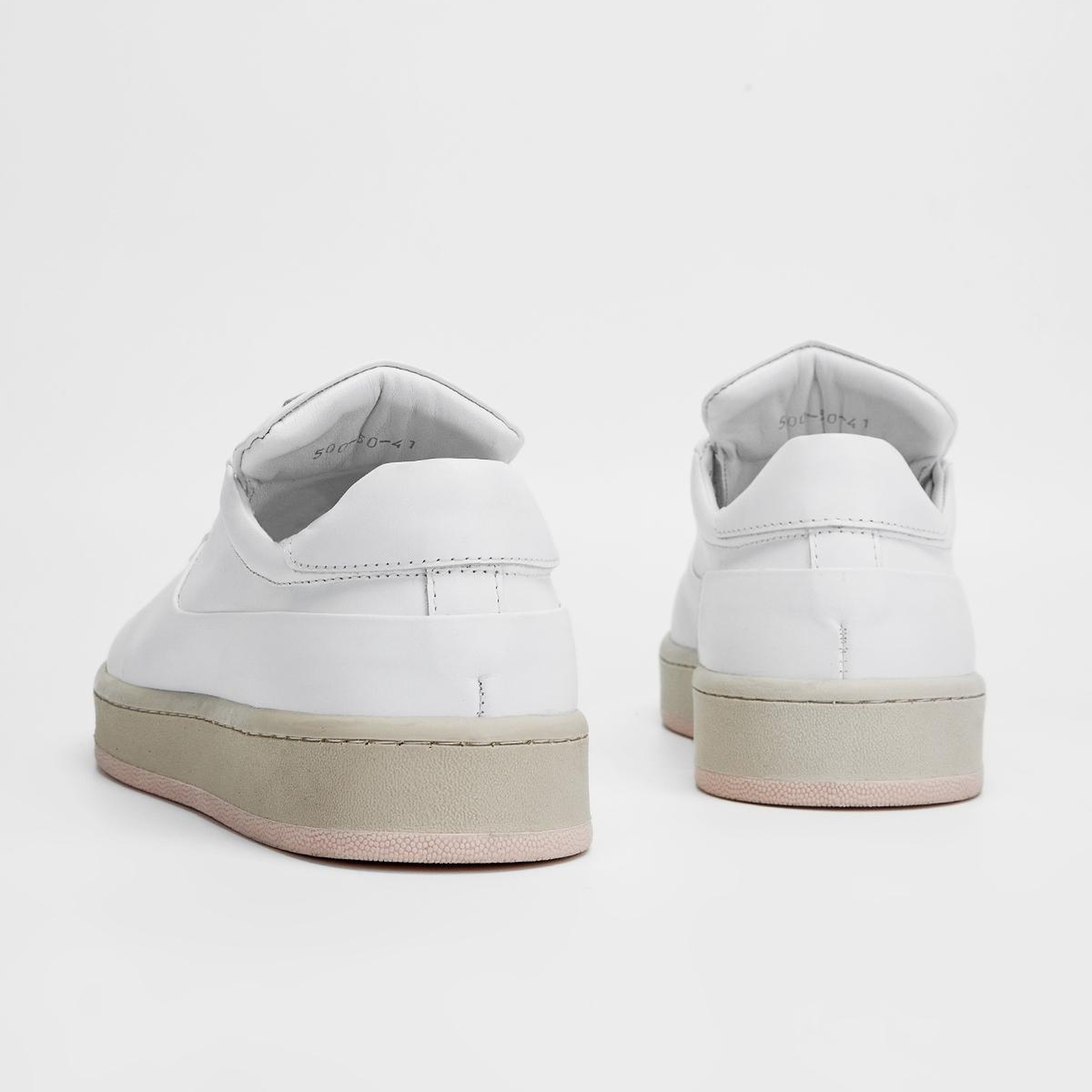 Valmenti Erkek Hakiki Deri Beyaz Sneakers & Spor Ayakkabı