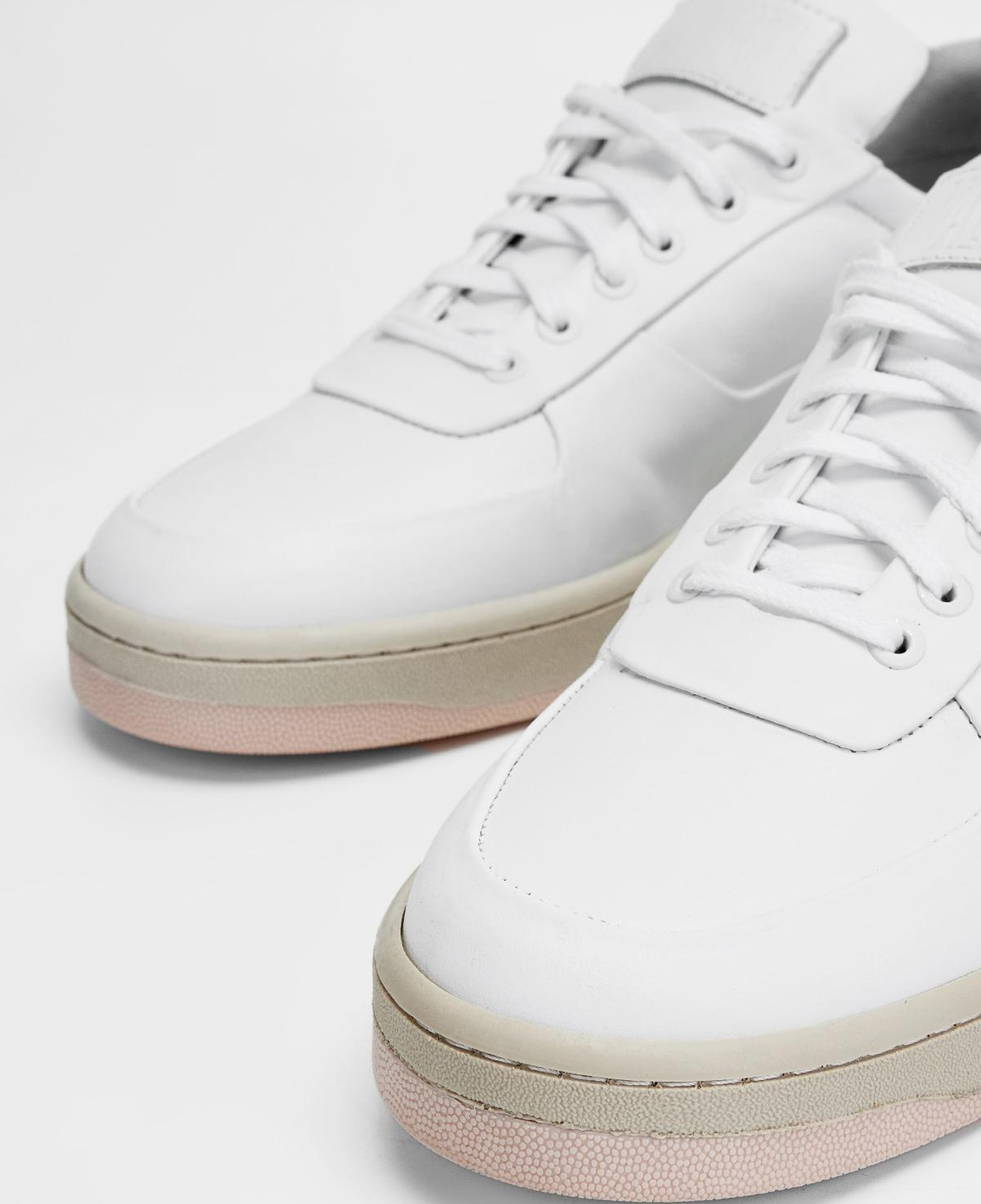 Valmenti Erkek Hakiki Deri Beyaz Sneakers & Spor Ayakkabı