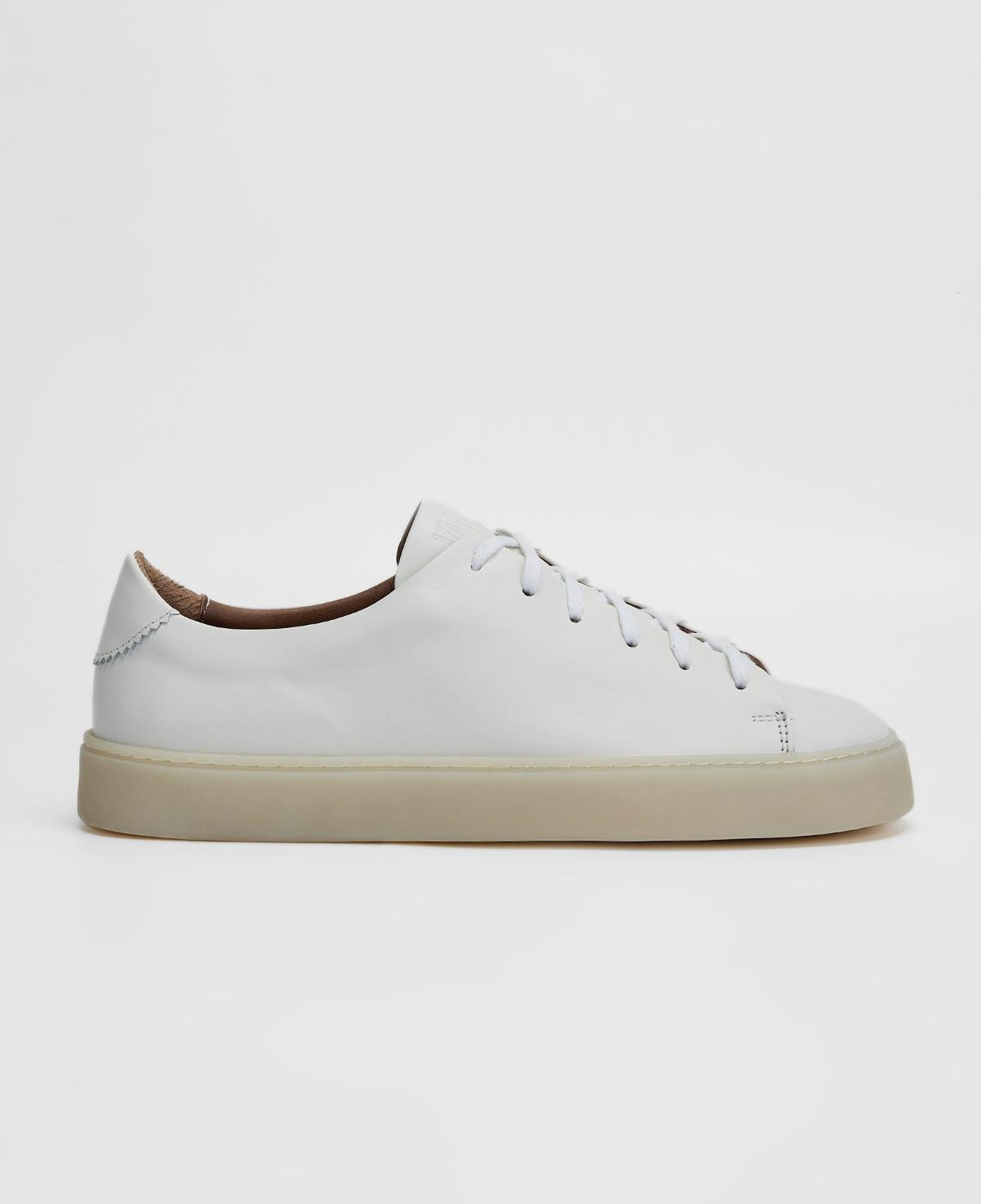 Valmenti Erkek Hakiki Deri Beyaz Sneakers & Spor Ayakkabı