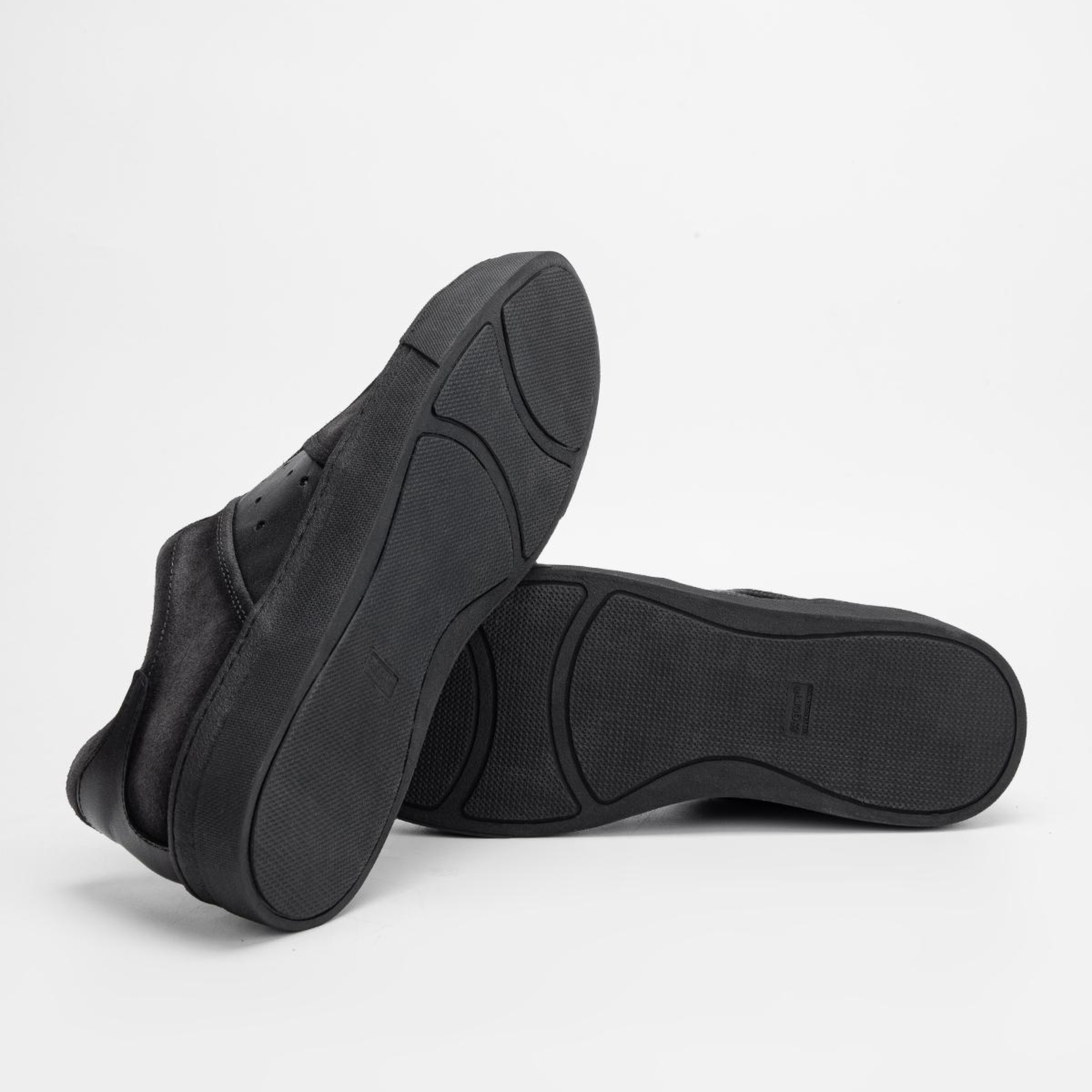 Valmenti Erkek Hakiki Deri Siyah Sneakers & Spor Ayakkabı