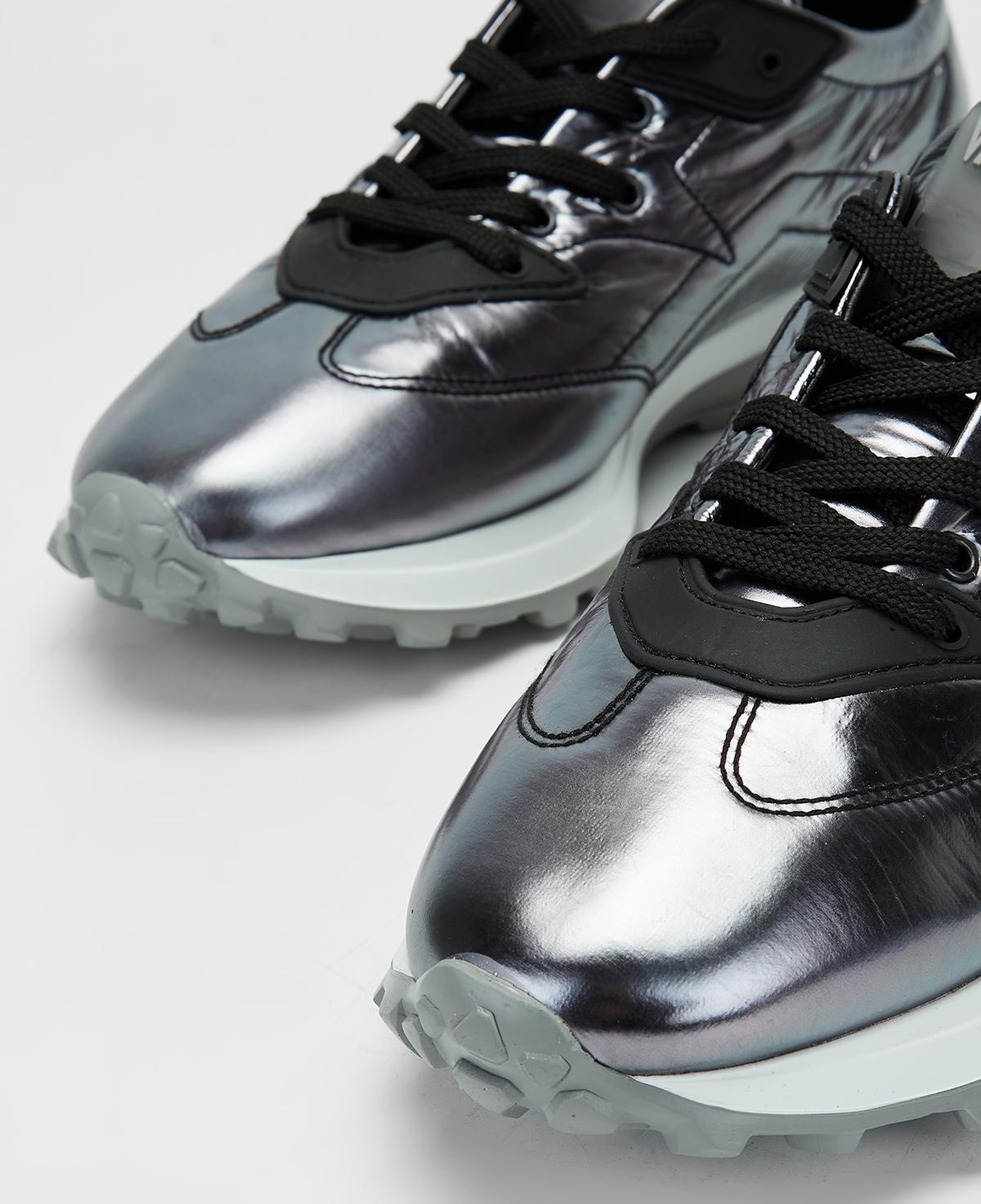 Valmenti Erkek Deri & Tekstil Gri Sneakers & Spor Ayakkabı