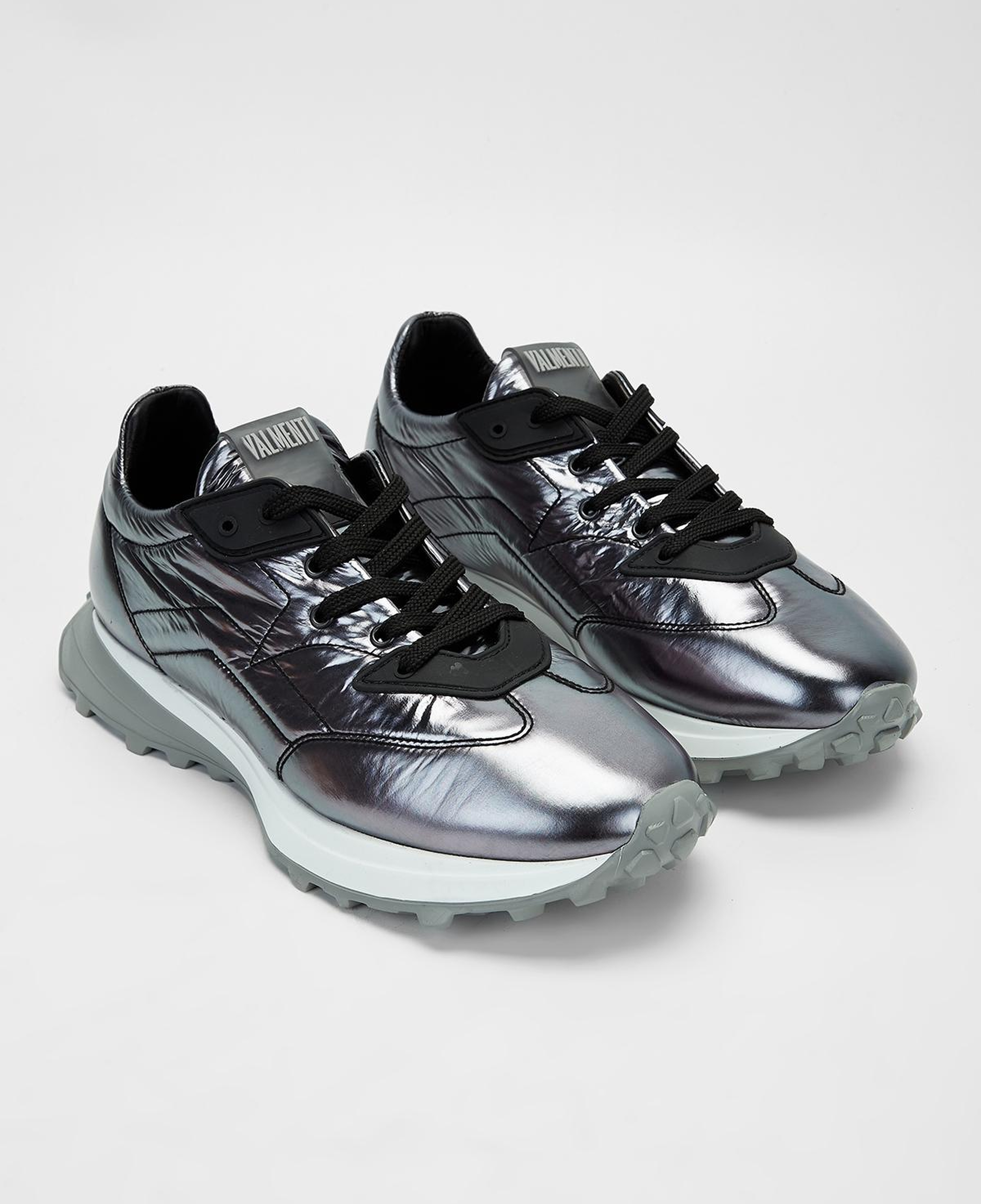 Valmenti Erkek Deri & Tekstil Gri Sneakers & Spor Ayakkabı