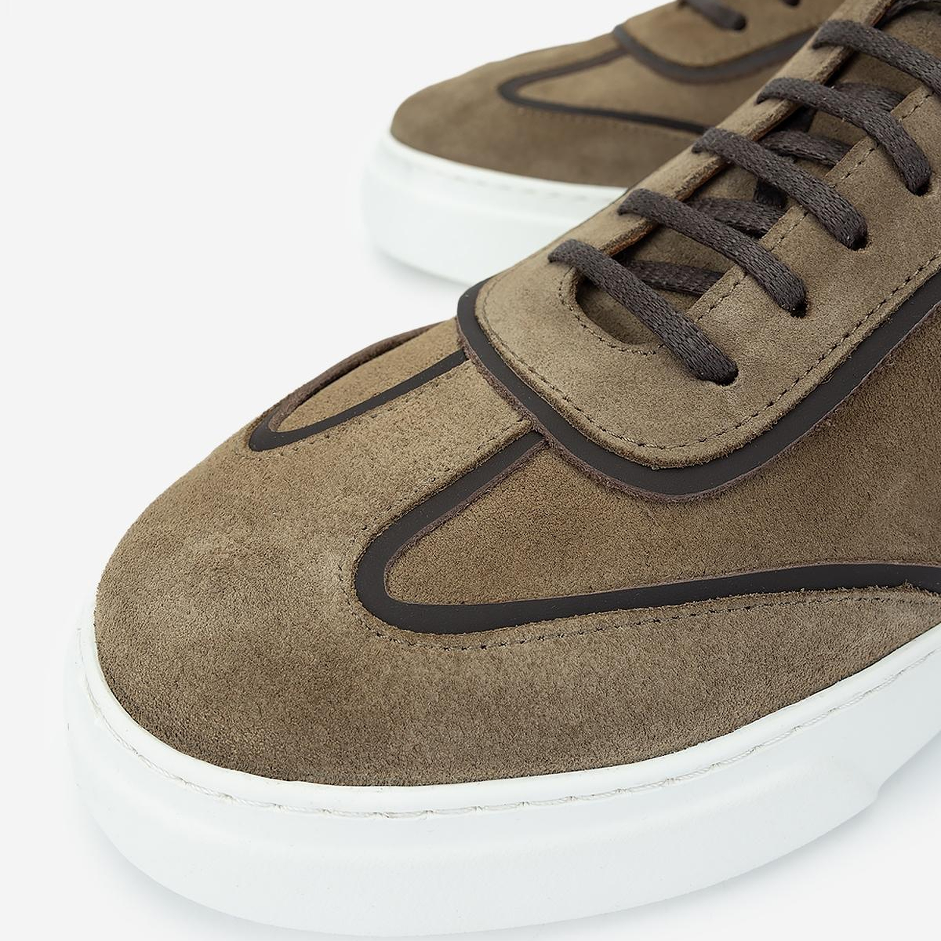 Valmenti Erkek Hakiki Deri Kahverengi Sneakers & Spor Ayakkabı