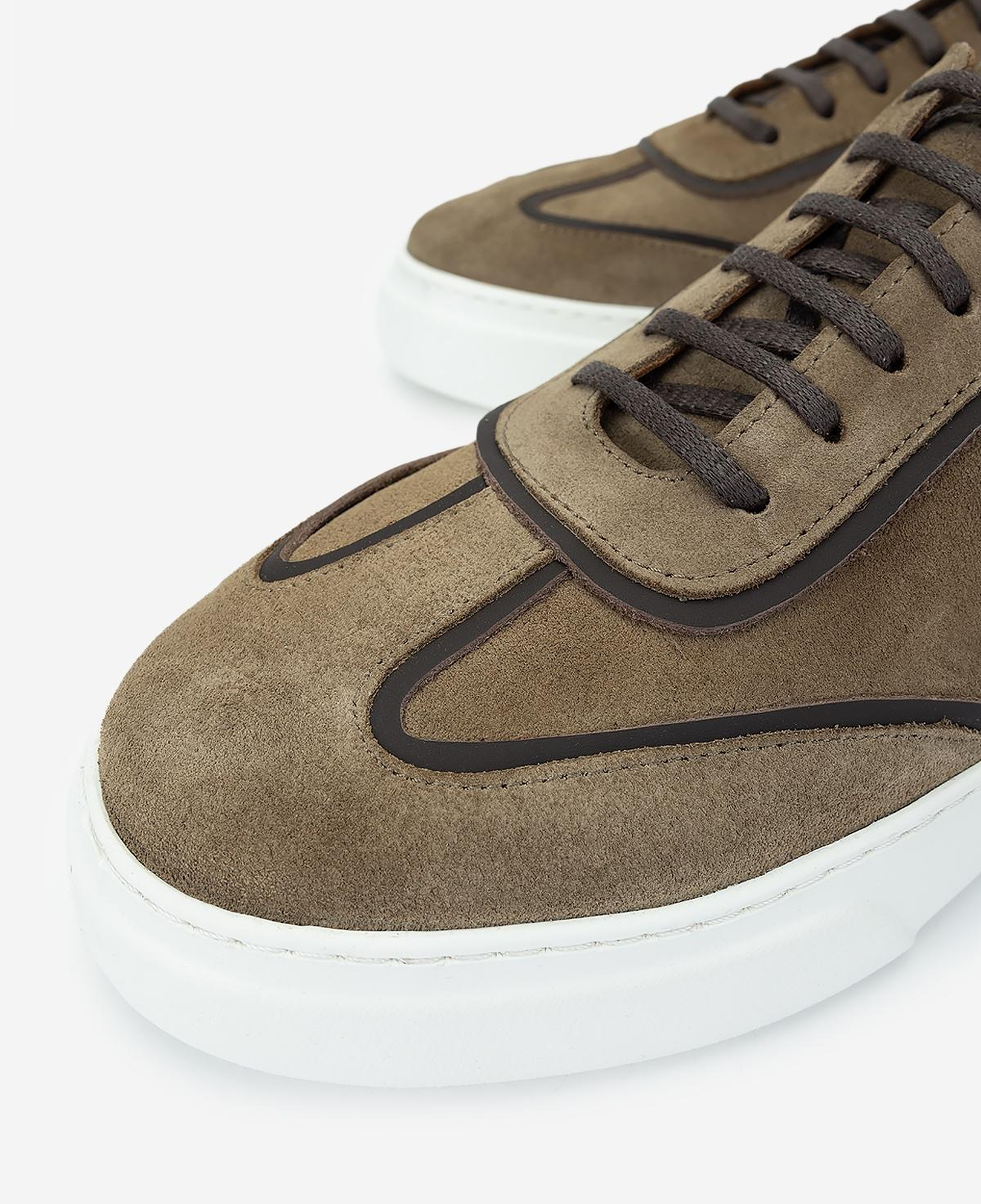 Valmenti Erkek Hakiki Deri Kahverengi Sneakers & Spor Ayakkabı