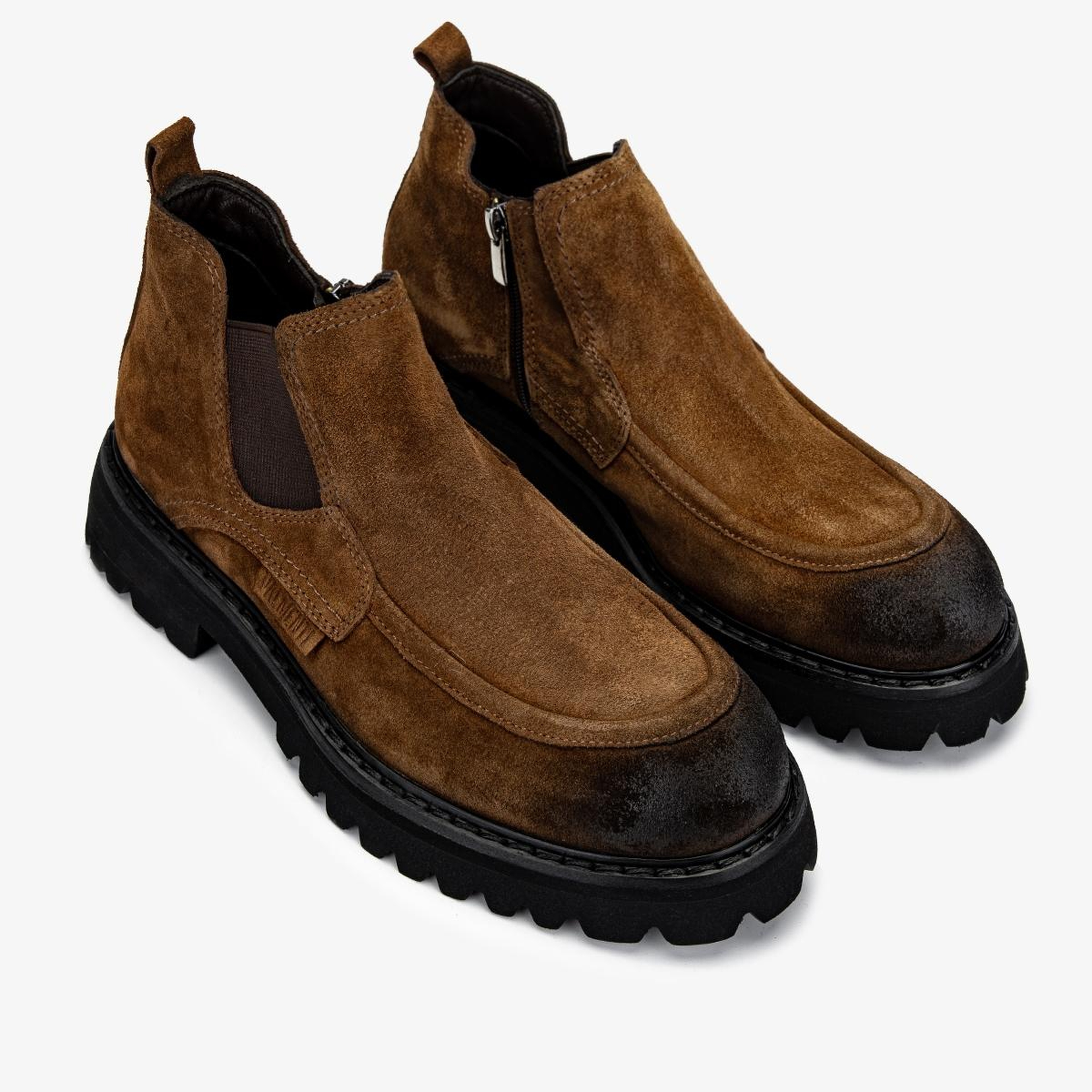 Valmenti Erkek Süet Deri Taba Bot Ayakkabı