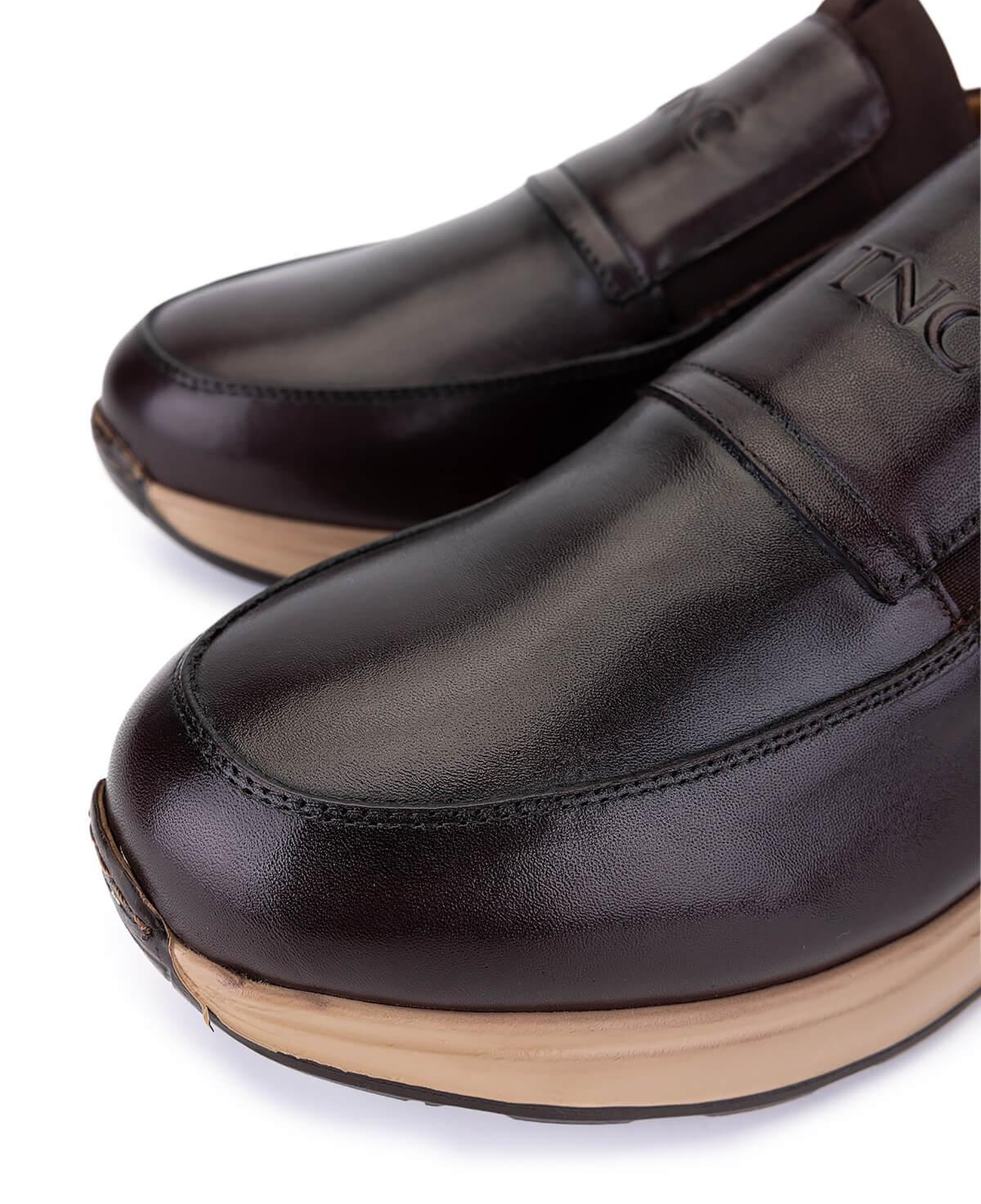 Tamer Tanca Erkek Hakiki Deri Kahverengi Sneakers & Spor Ayakkabı