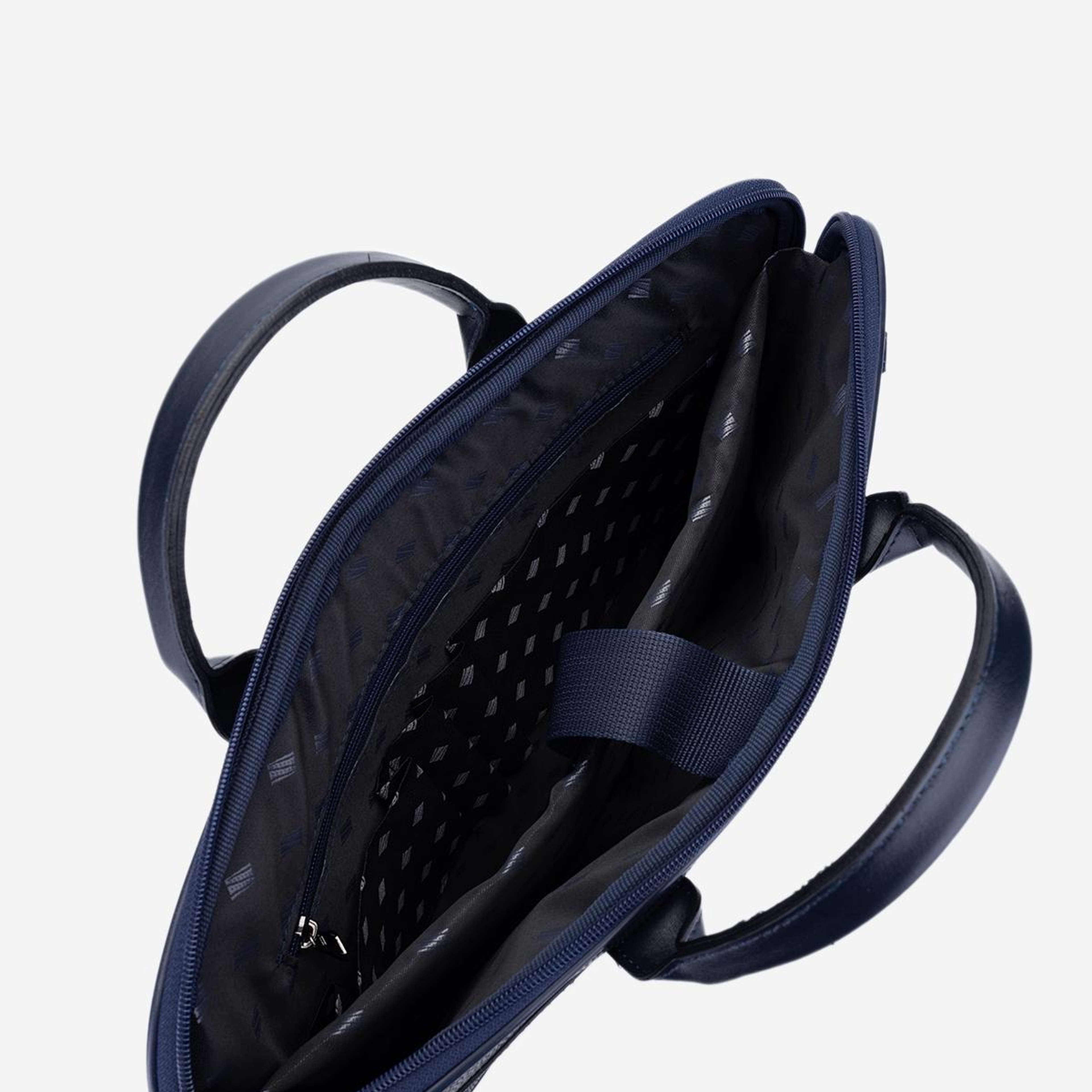 Valmenti Erkek Suni Deri Lacivert Evrak Çantası