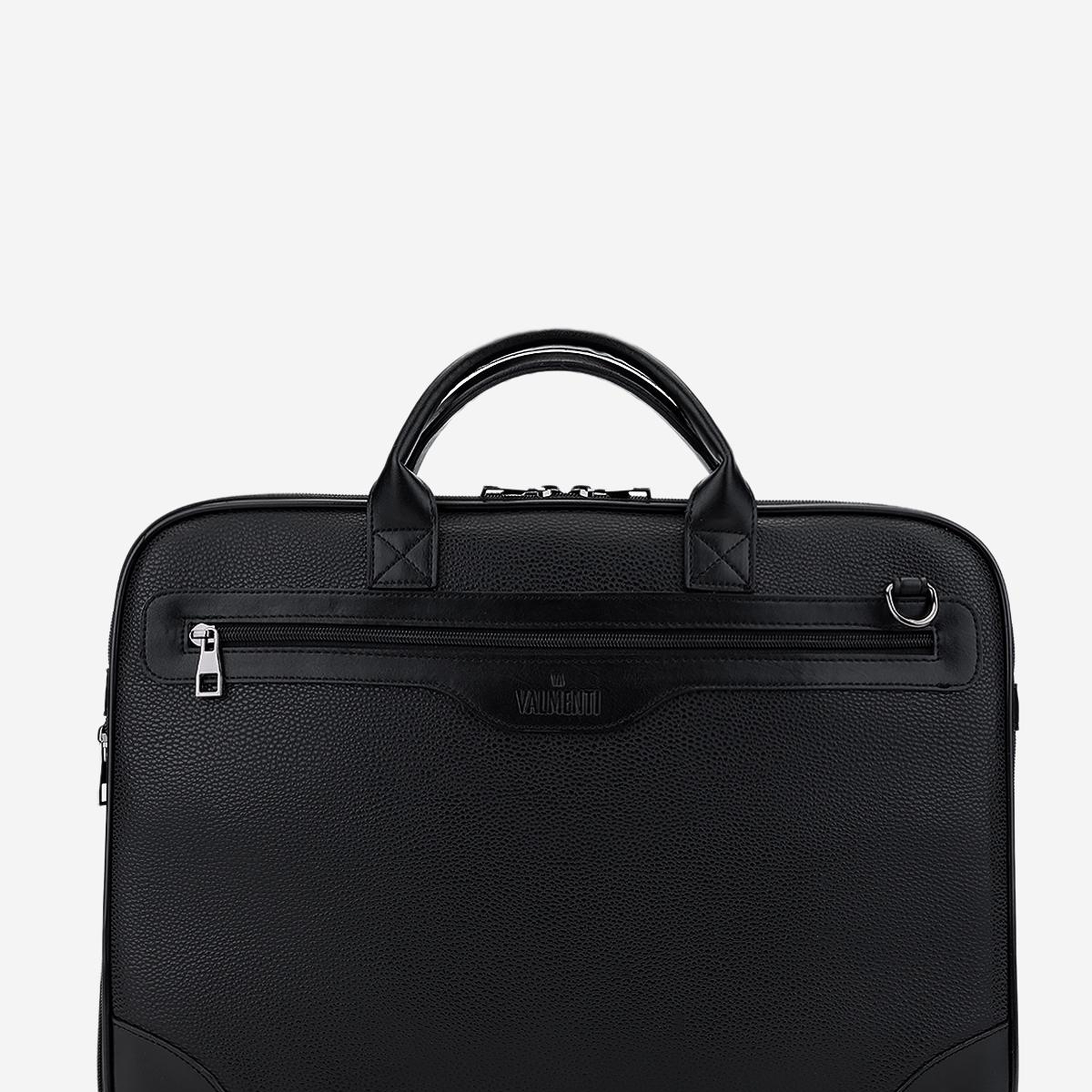 Valmenti Erkek Suni Deri Siyah Floter Evrak Çantası