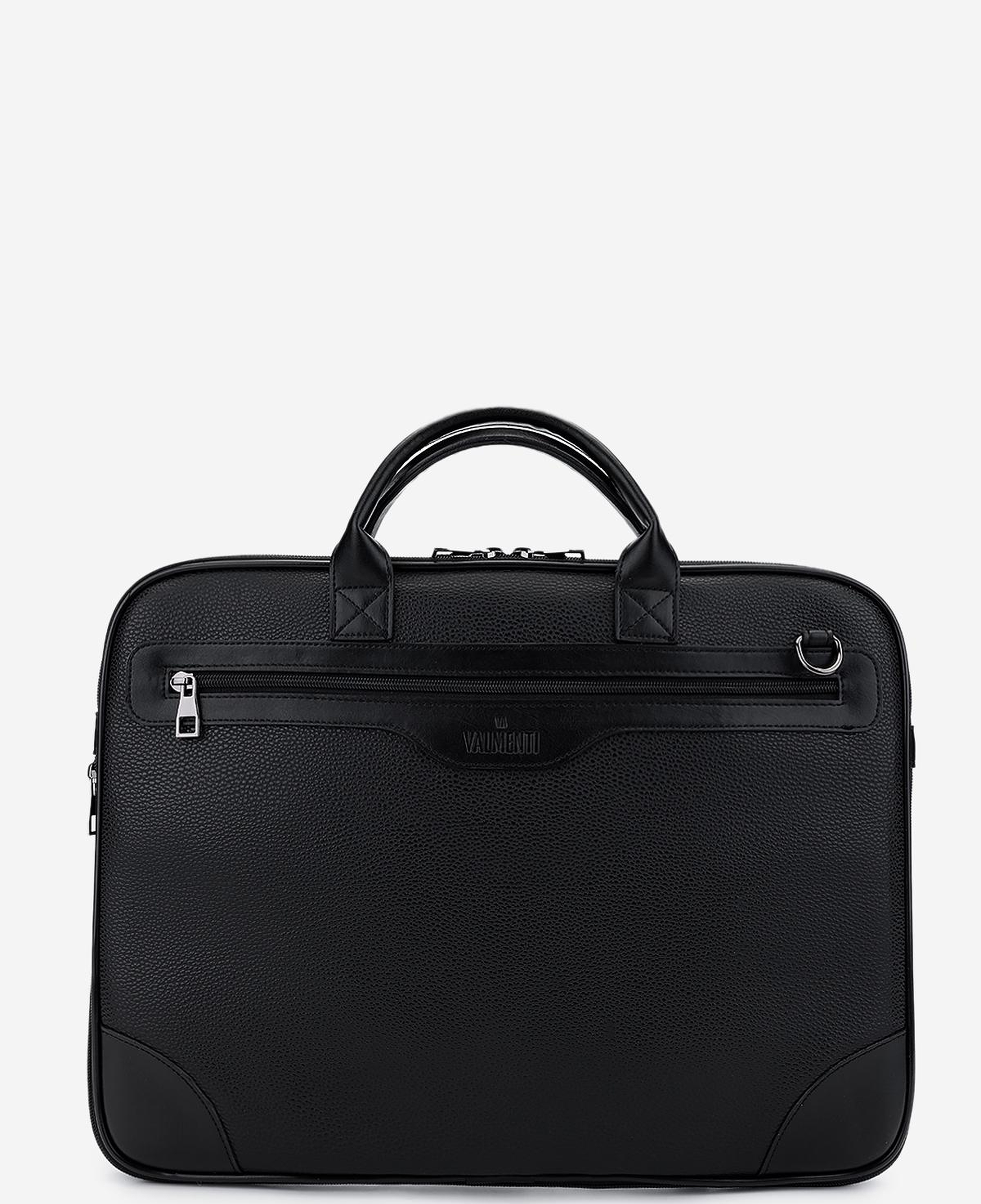 Valmenti Erkek Suni Deri Siyah Floter Evrak Çantası