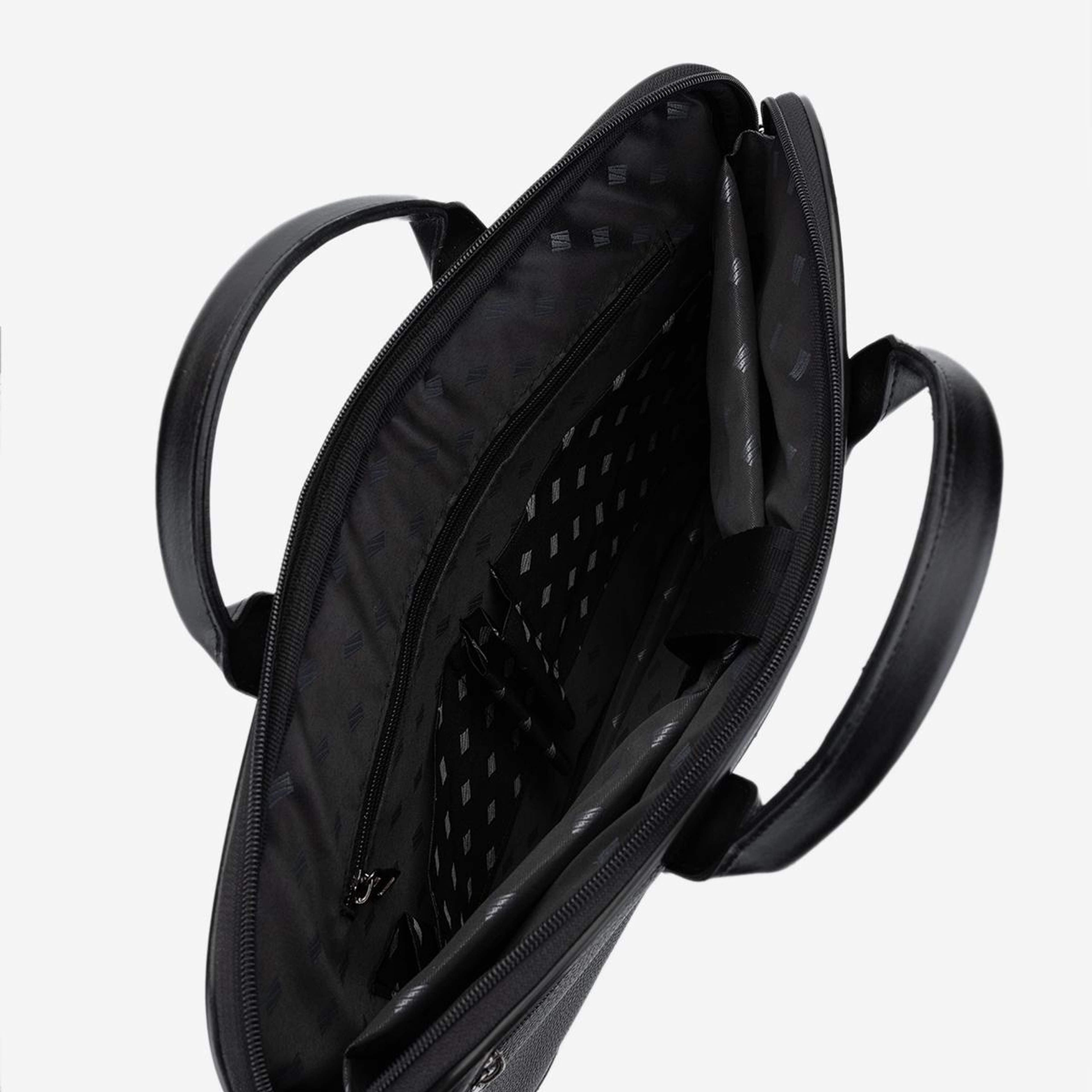 Valmenti Erkek Suni Deri Siyah Floter Evrak Çantası