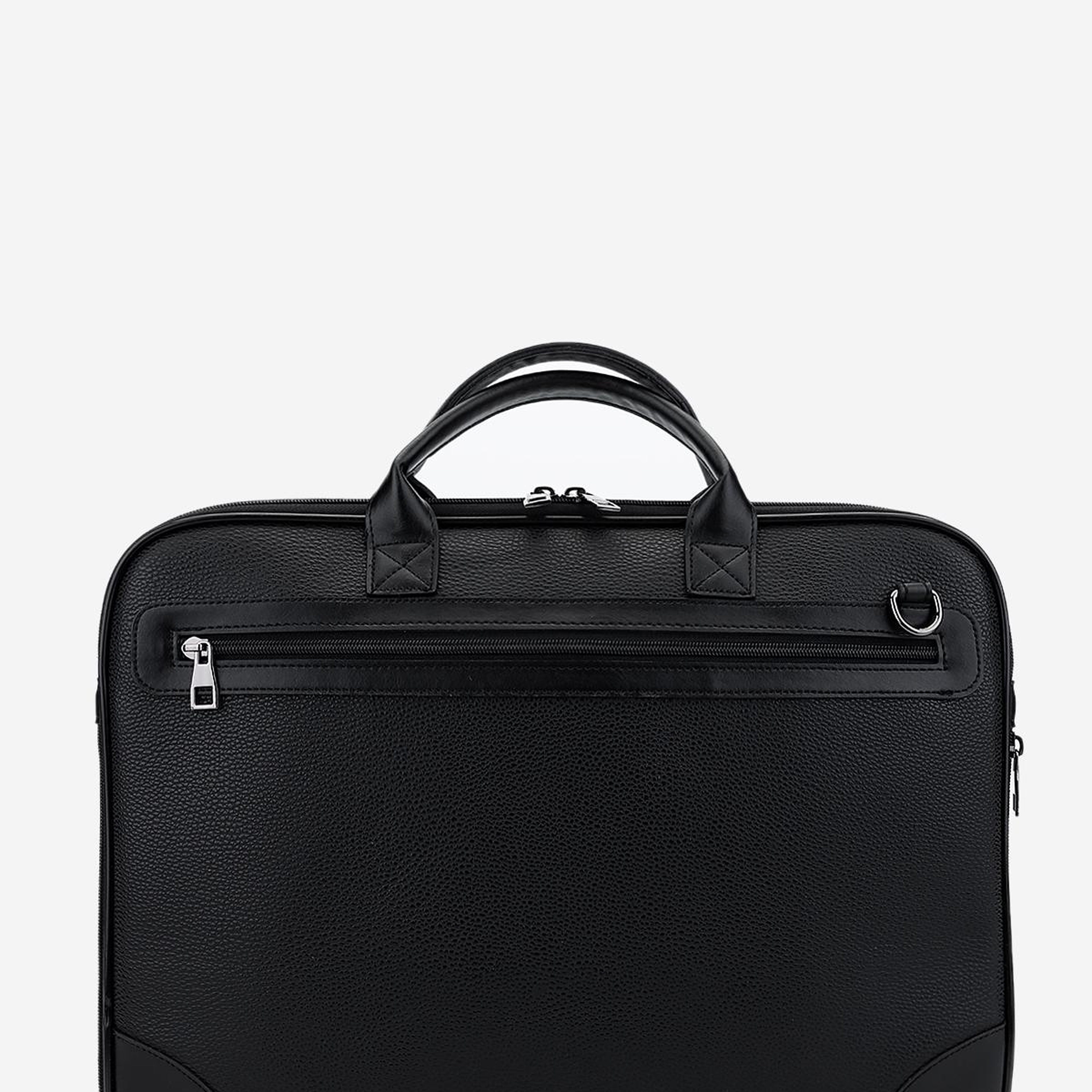 Valmenti Erkek Suni Deri Siyah Floter Evrak Çantası