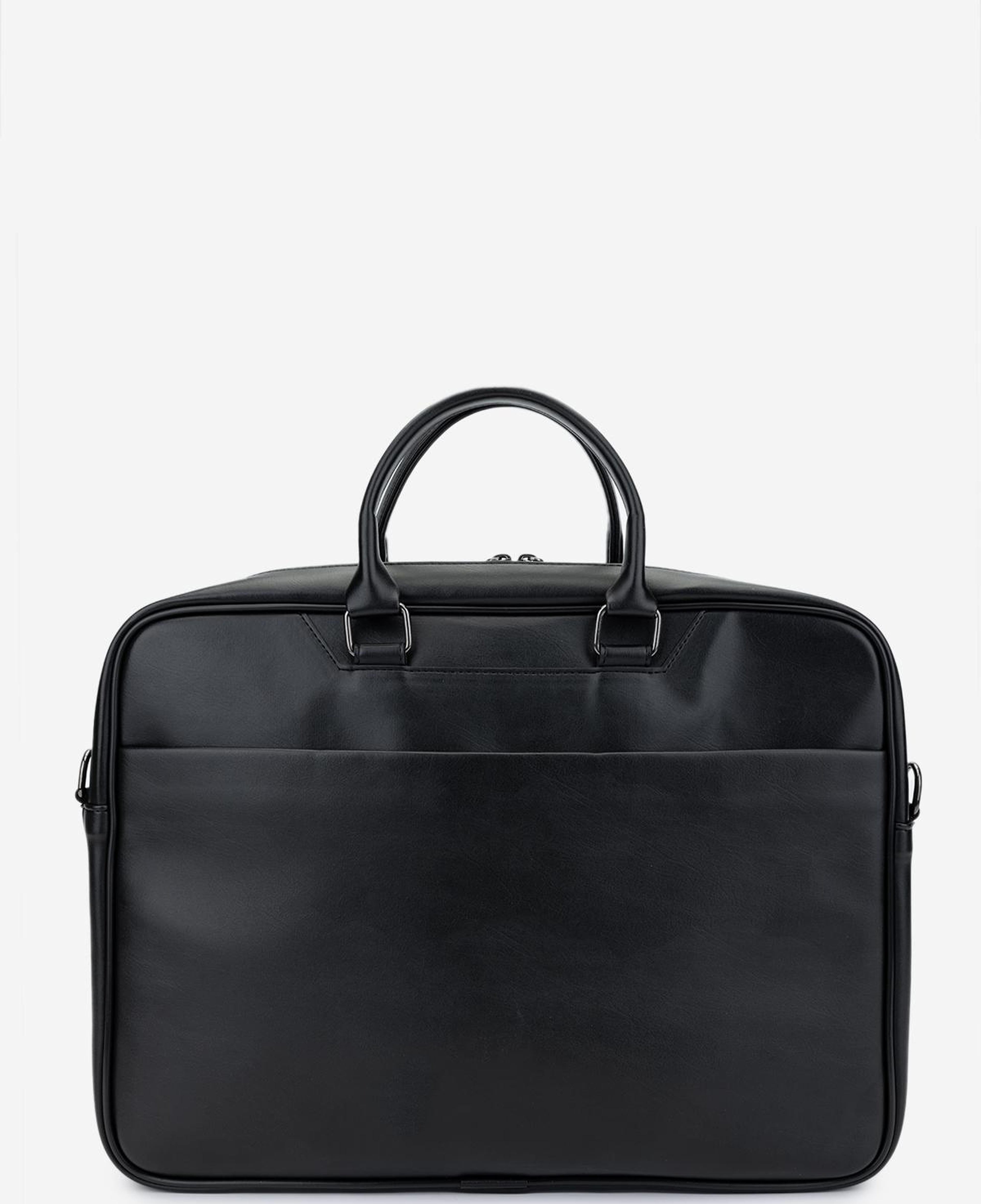 Valmenti Erkek Suni Deri Siyah Evrak Çantası