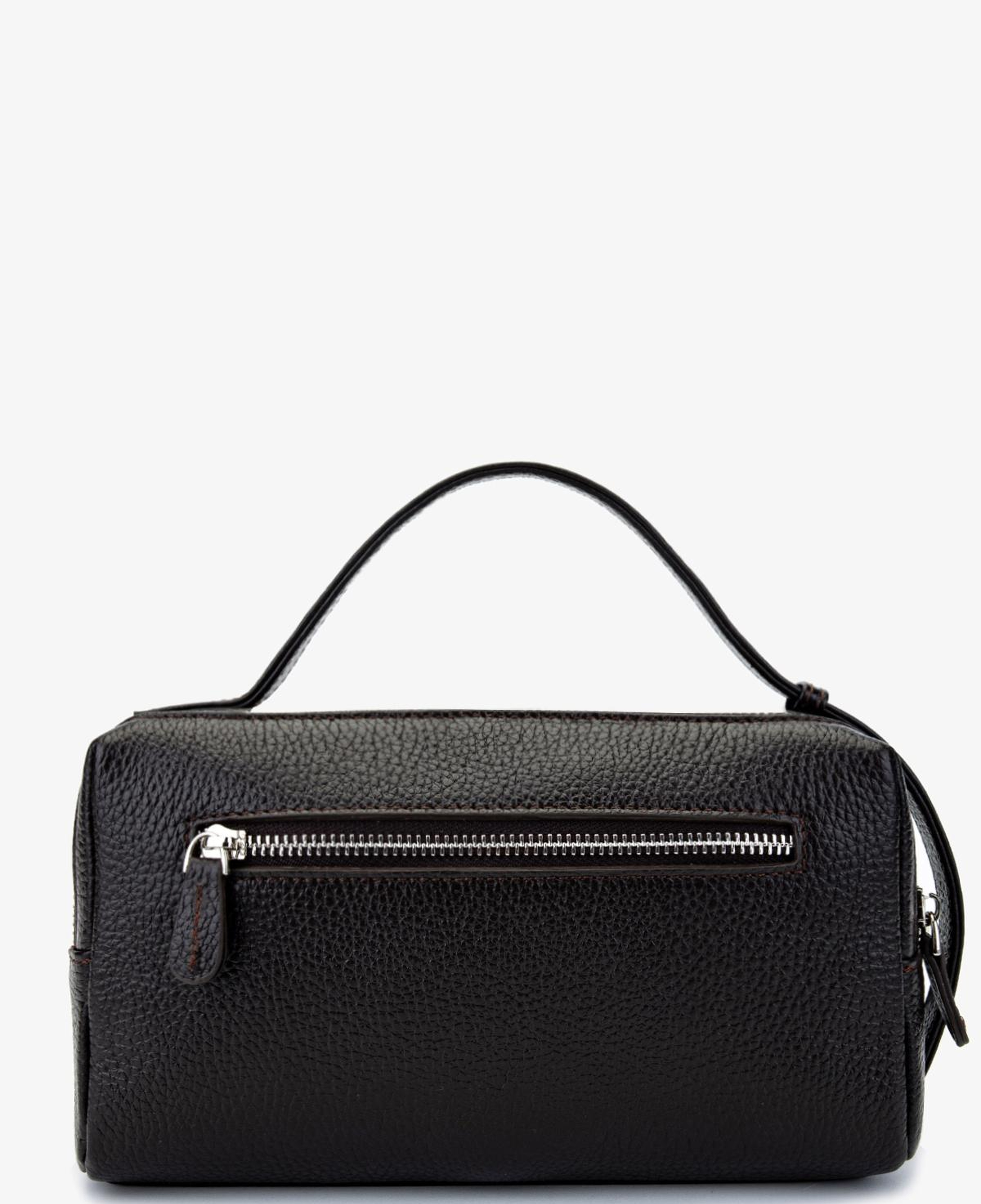 Valmenti Erkek Hakiki Deri Kahverengi El Çantası