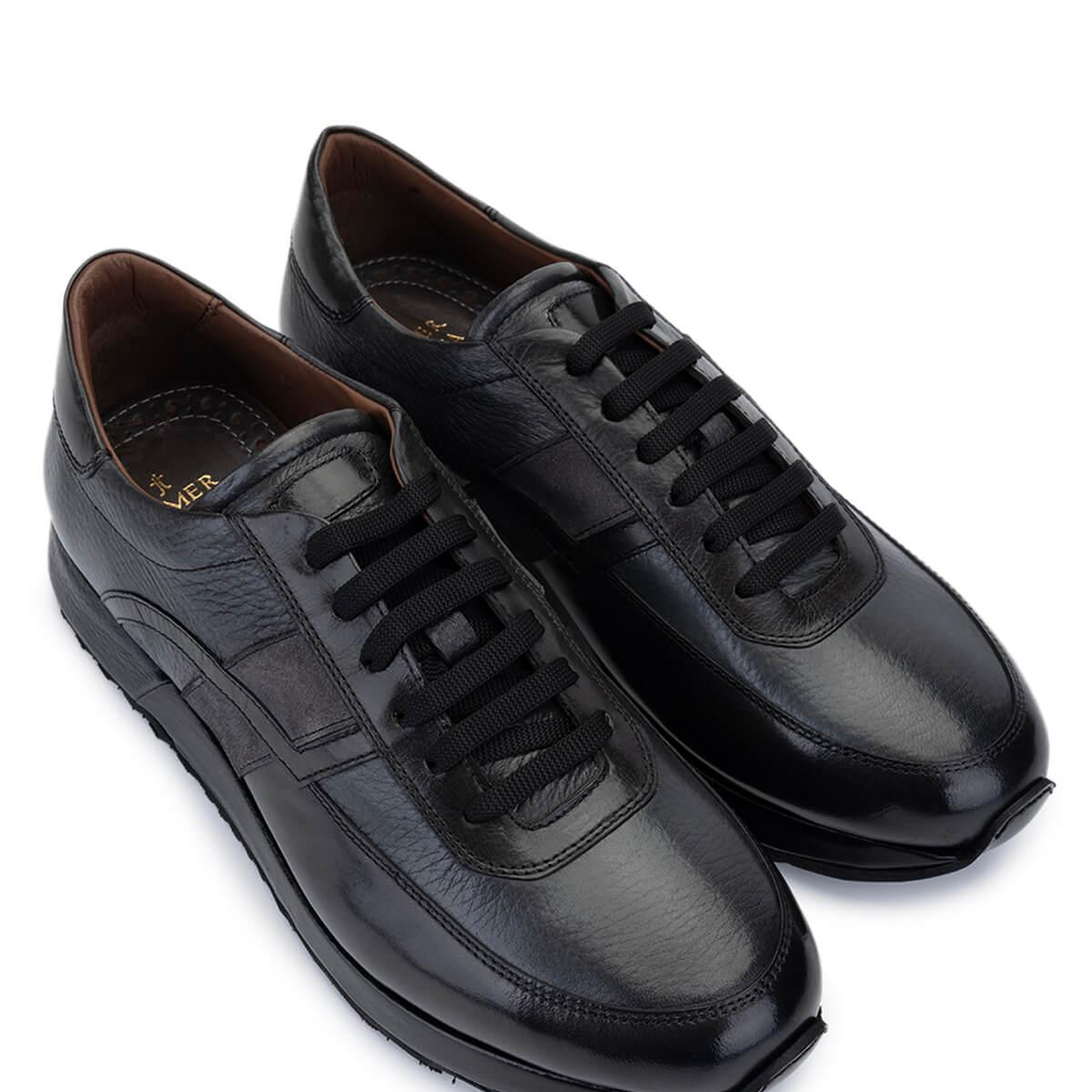 Tamer Tanca Erkek Hakiki Deri Gri Sneakers & Spor Ayakkabı