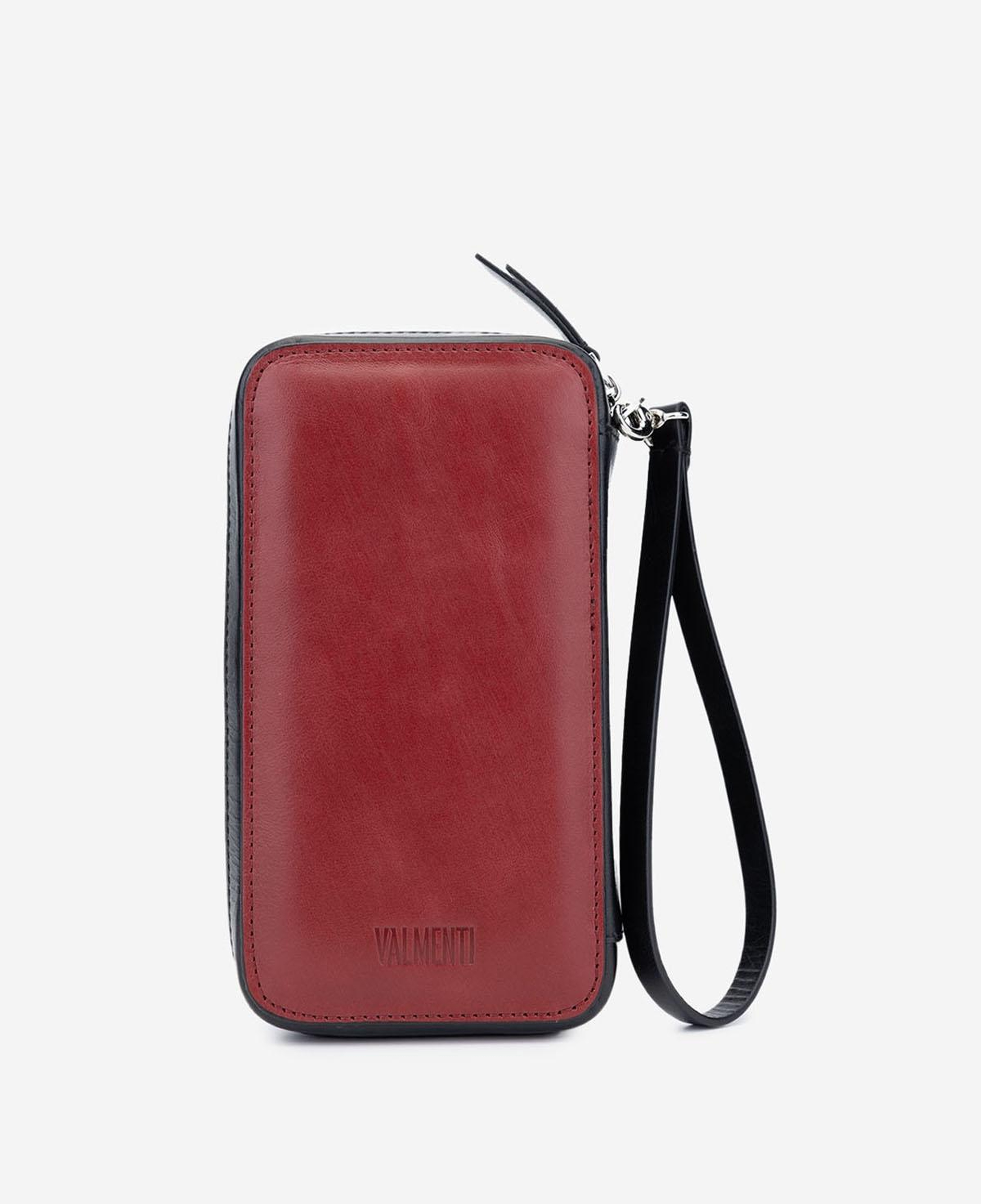 Valmenti Erkek Hakiki Deri Gri El Çantası