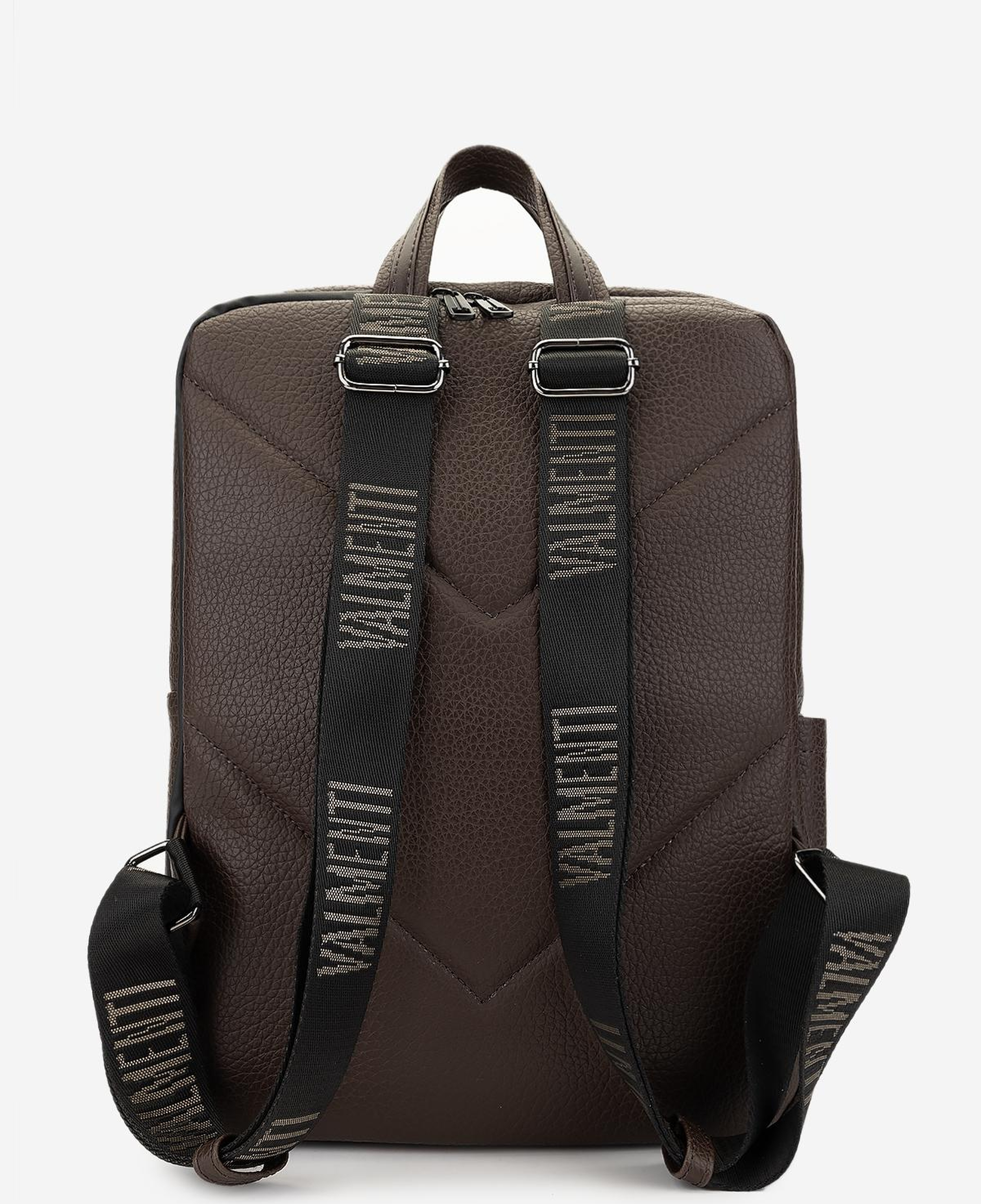 Valmenti Erkek Suni Deri Kahverengi Sırt Çantası