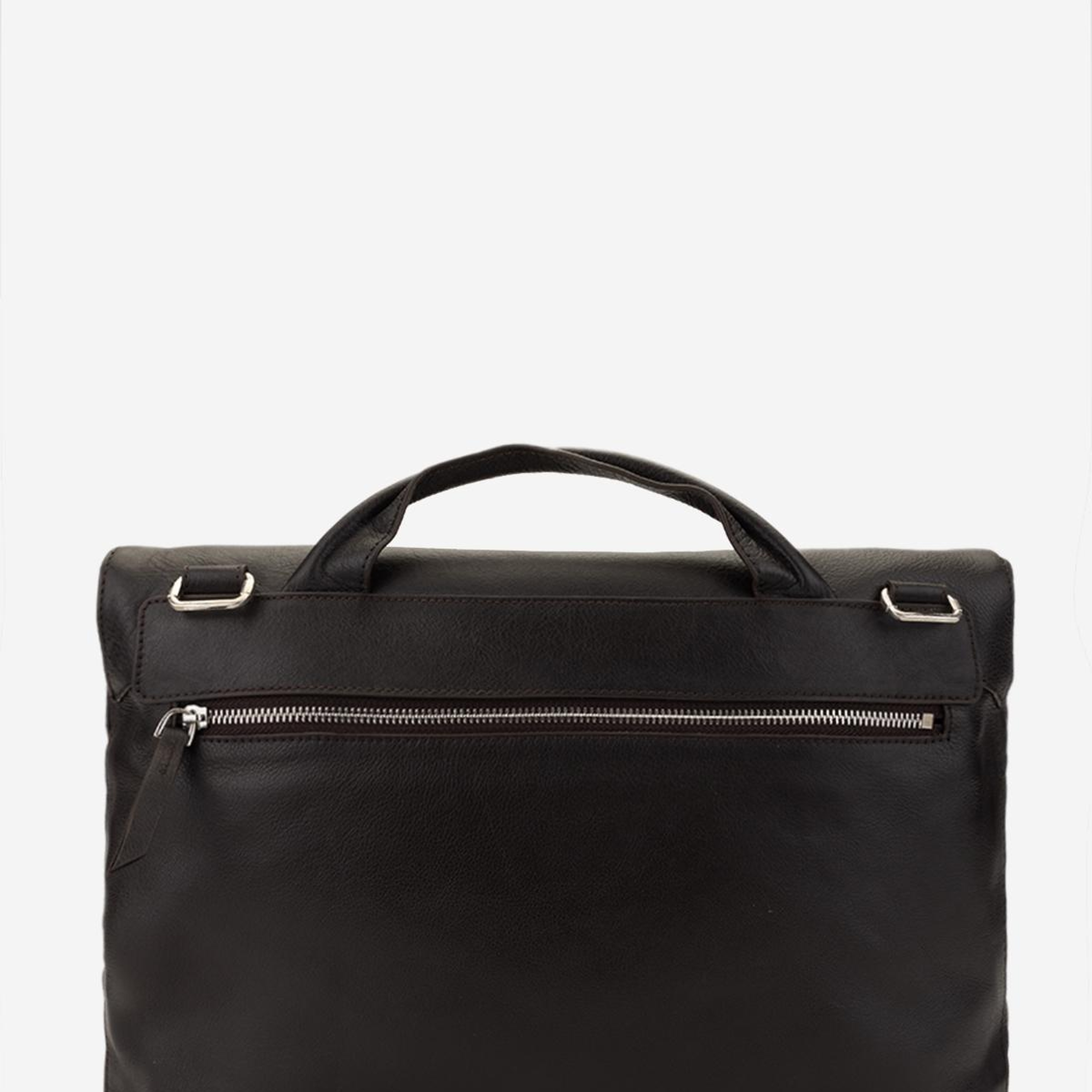 Valmenti Erkek Hakiki Deri Kahverengi Evrak Çantası