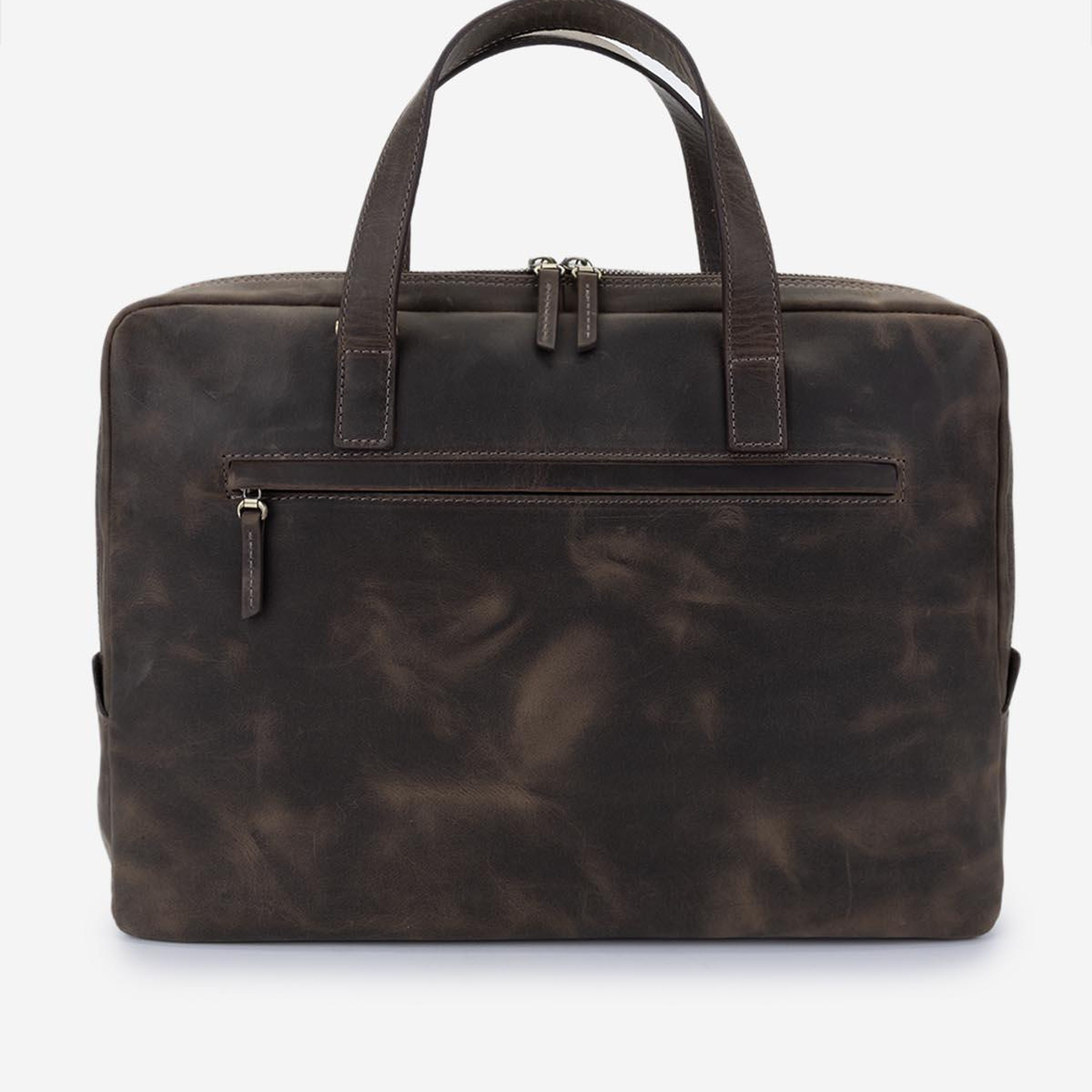 Valmenti Erkek Hakiki Deri Vizon Evrak Çantası