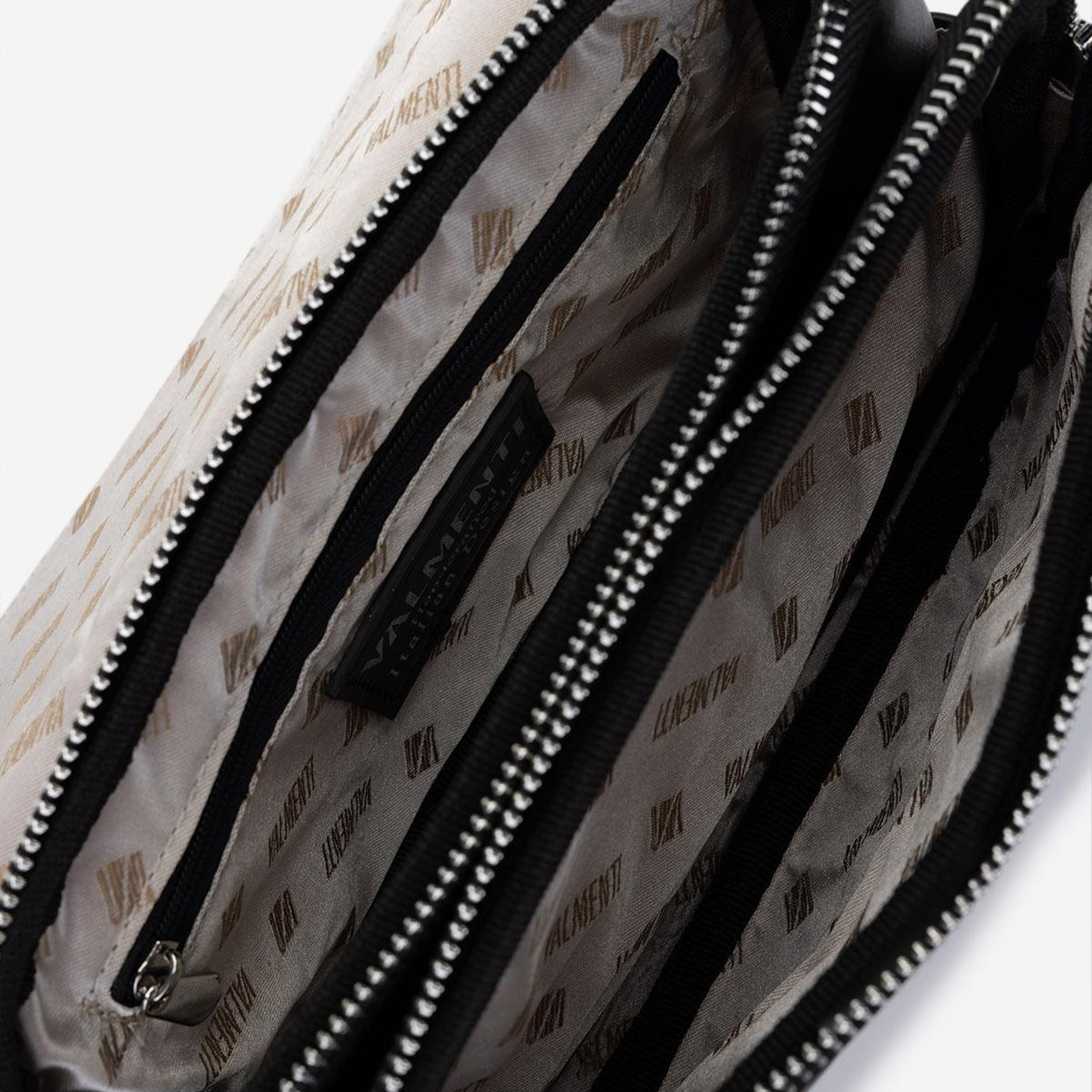 Valmenti Erkek Hakiki Deri Siyah El Çantası