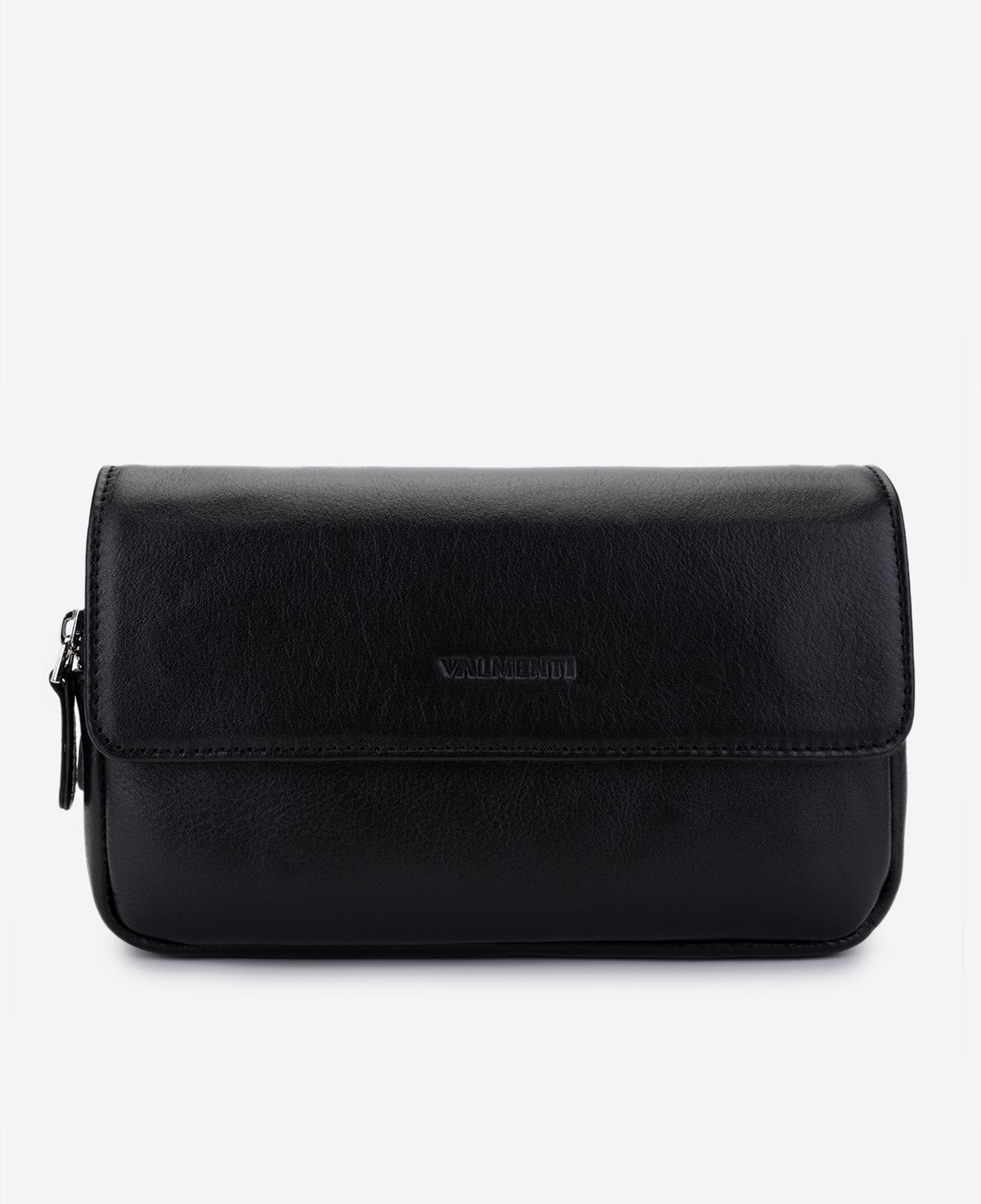 Valmenti Erkek Hakiki Deri Siyah El Çantası