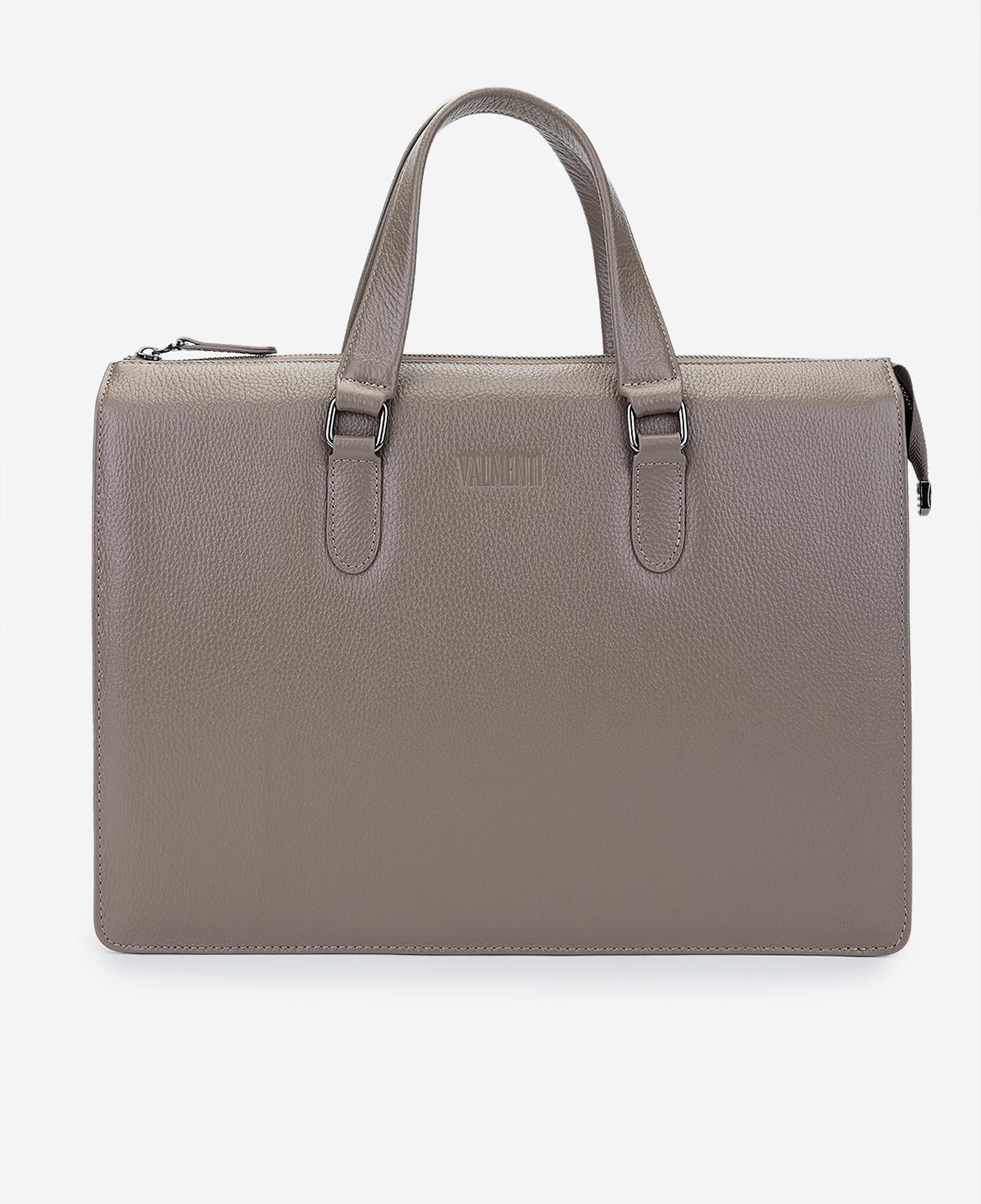 Valmenti Erkek Hakiki Deri Vizon Floter Evrak Çantası