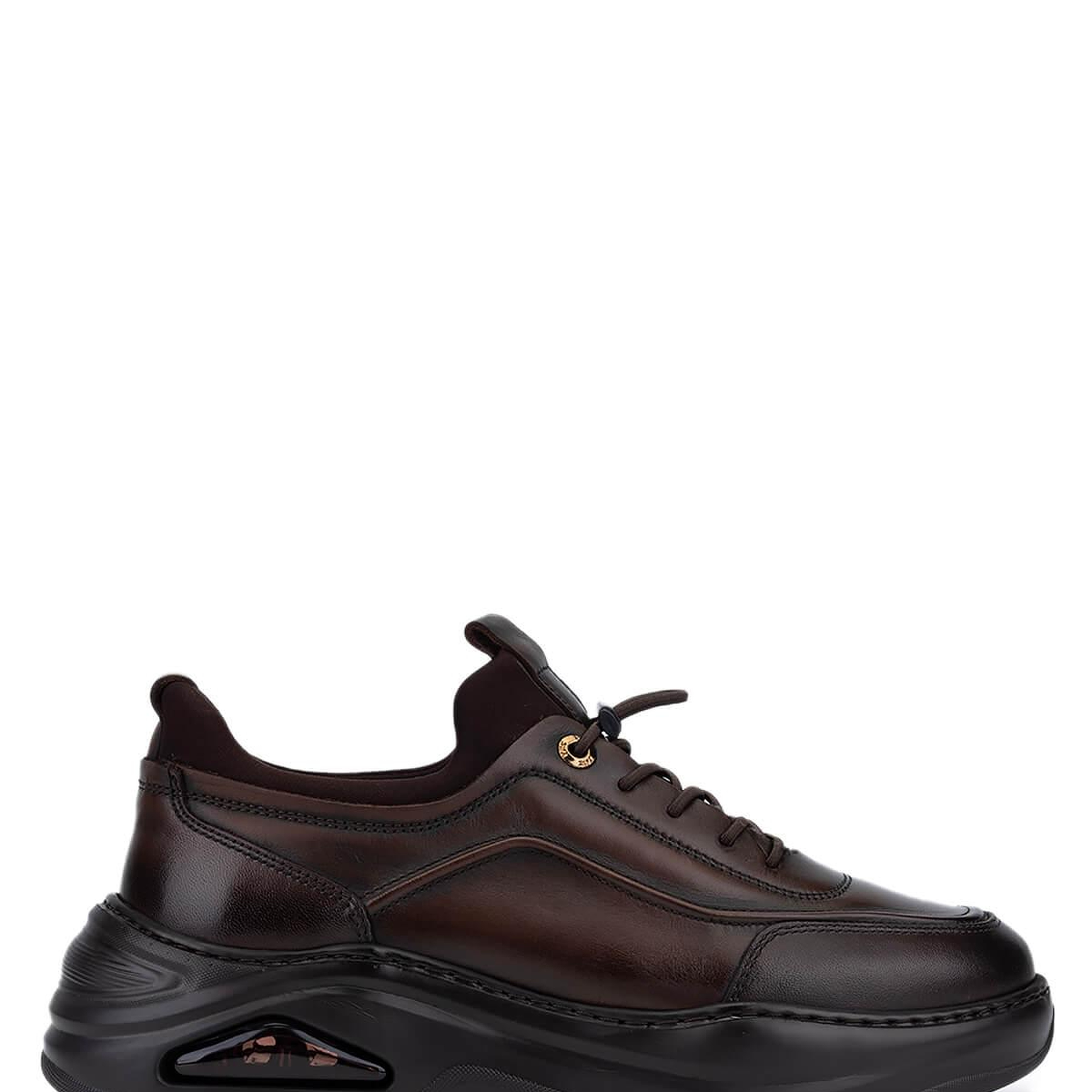 Tamer Tanca Erkek Hakiki Deri Kahve Sneakers & Spor Ayakkabı