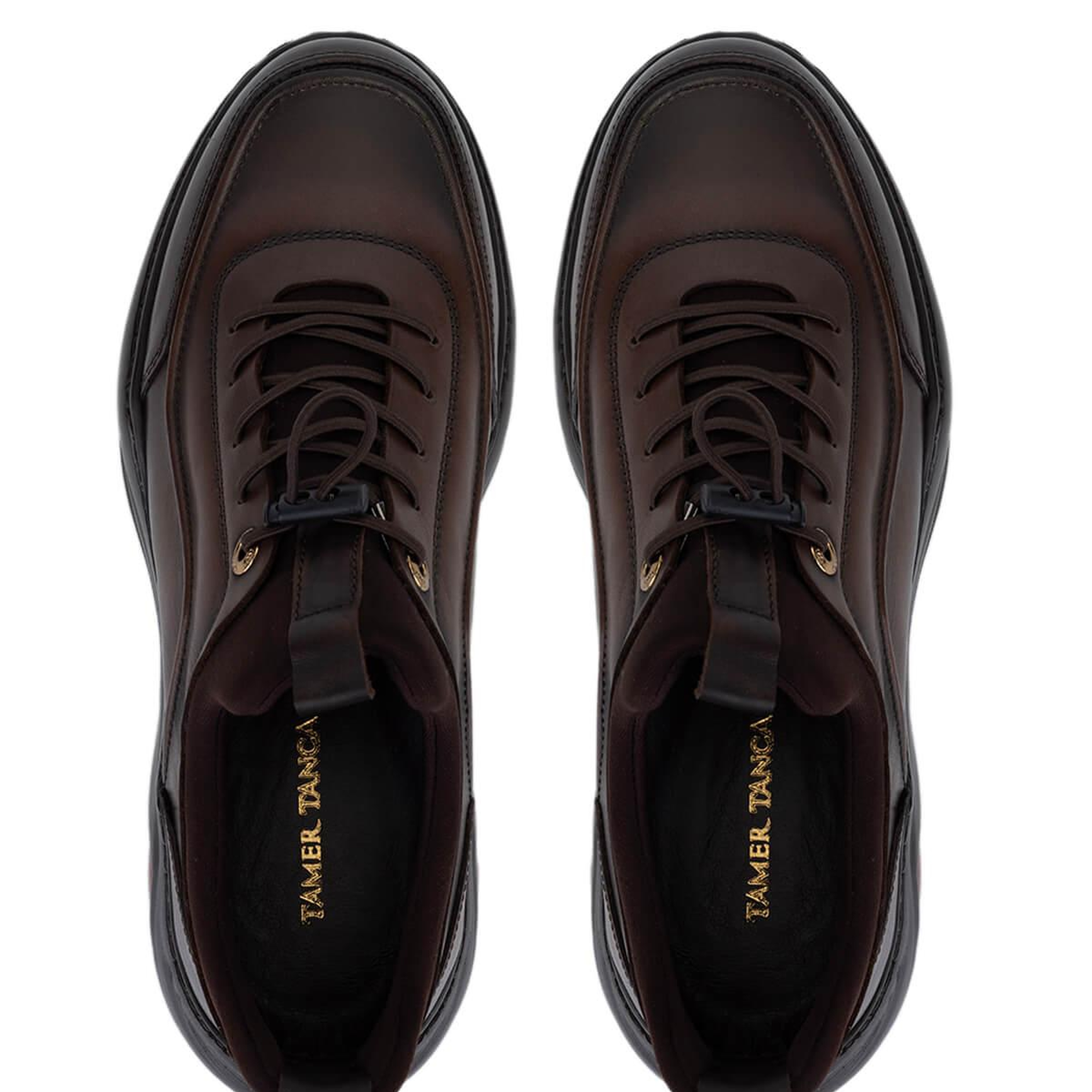 Tamer Tanca Erkek Hakiki Deri Kahve Sneakers & Spor Ayakkabı