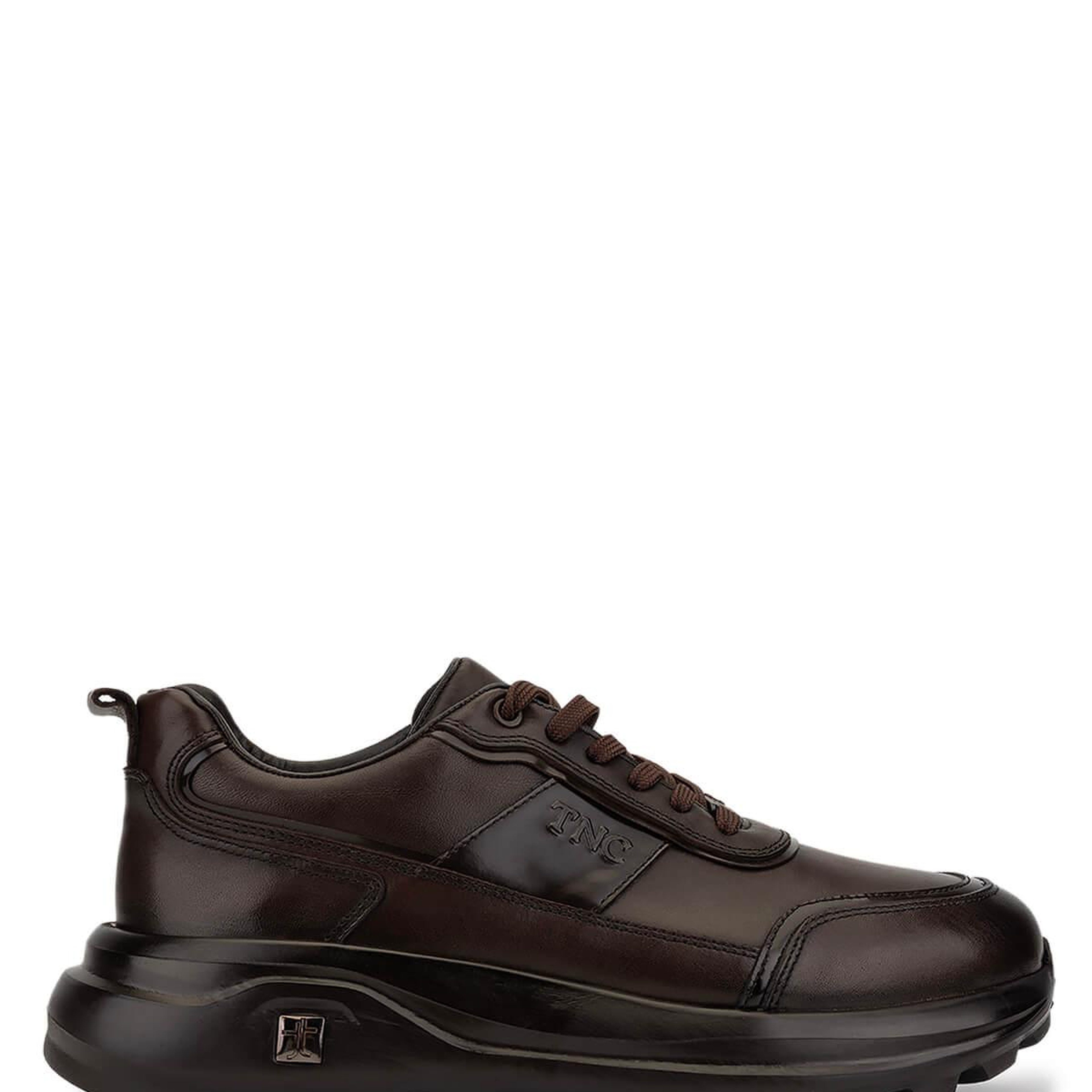 Tamer Tanca Erkek Hakiki Deri Kahverengi Sneakers & Spor Ayakkabı