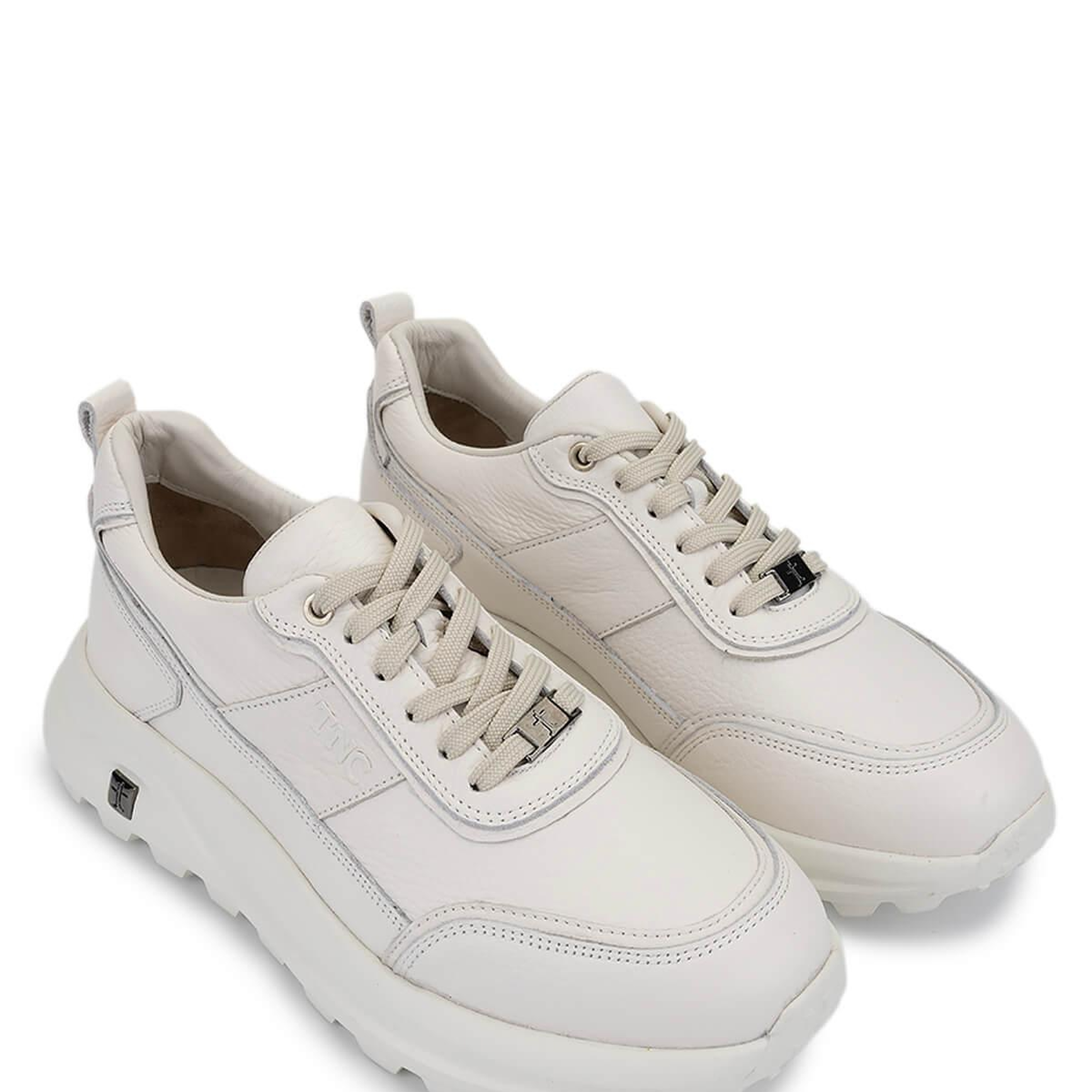 Tamer Tanca Erkek Hakiki Deri Beyaz Sneakers & Spor Ayakkabı