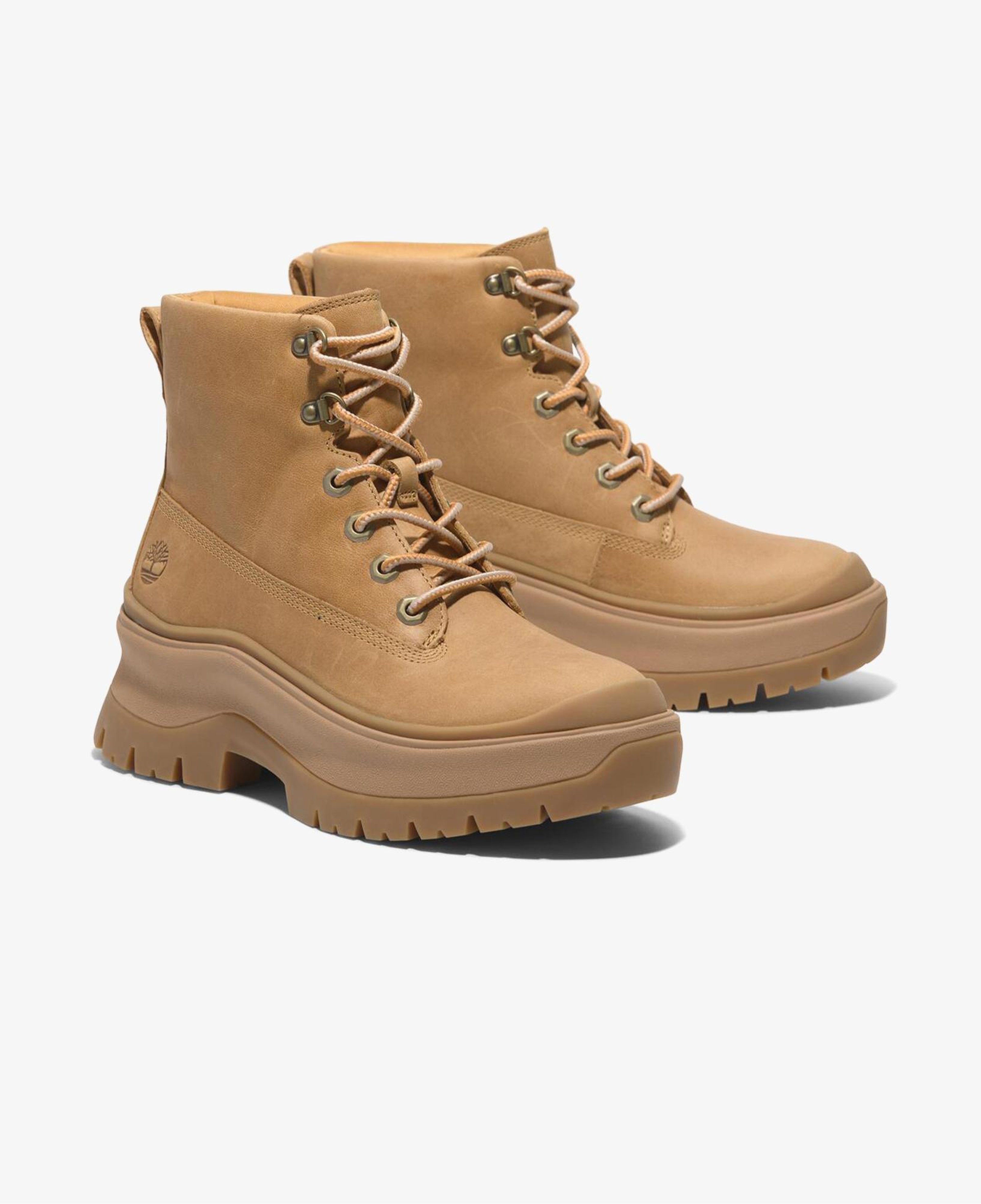 Timberland Roxie Lane Mıd Lace Up Kadın Sarı Bot