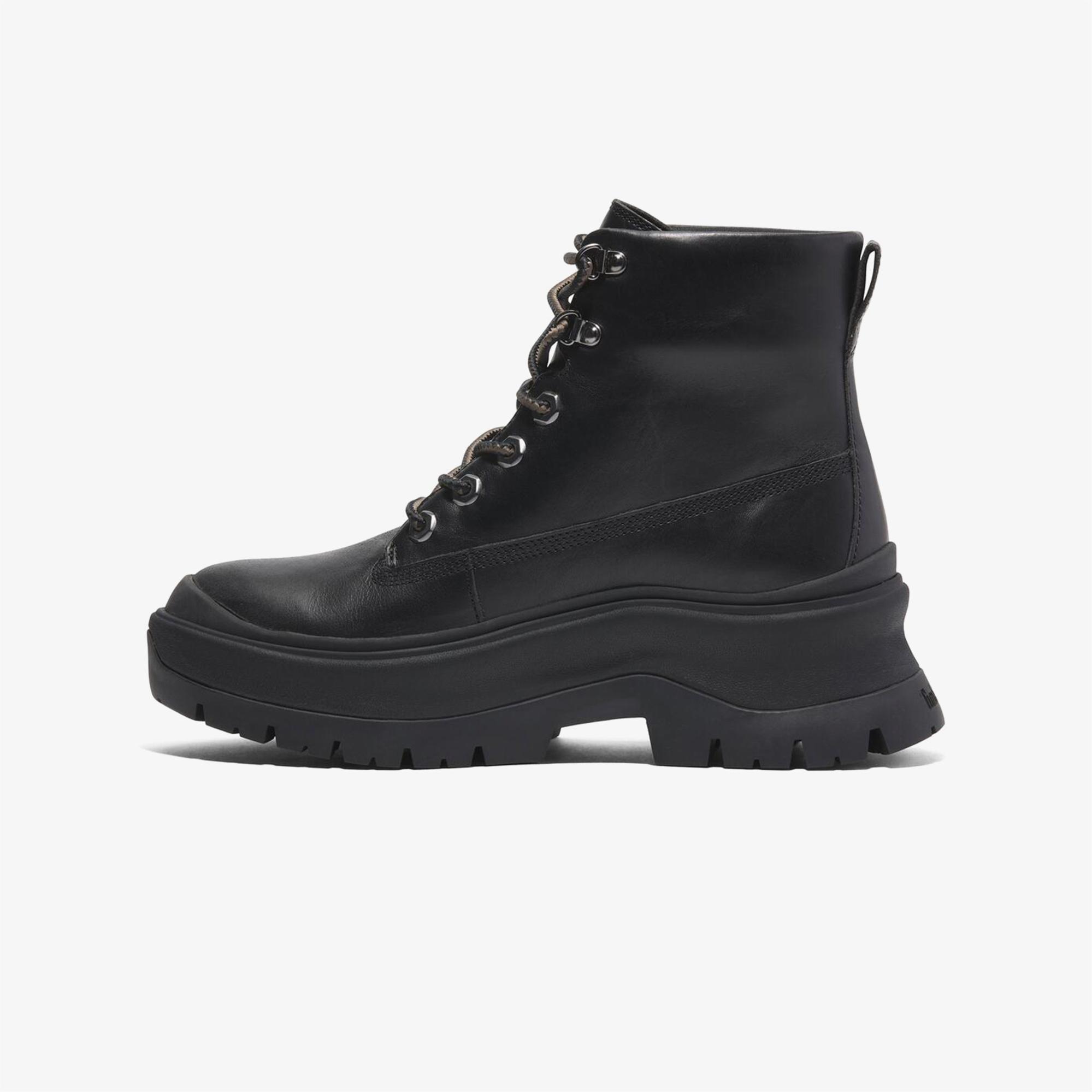 Timberland Roxie Lane Mıd Lace Up Kadın Siyah Bot