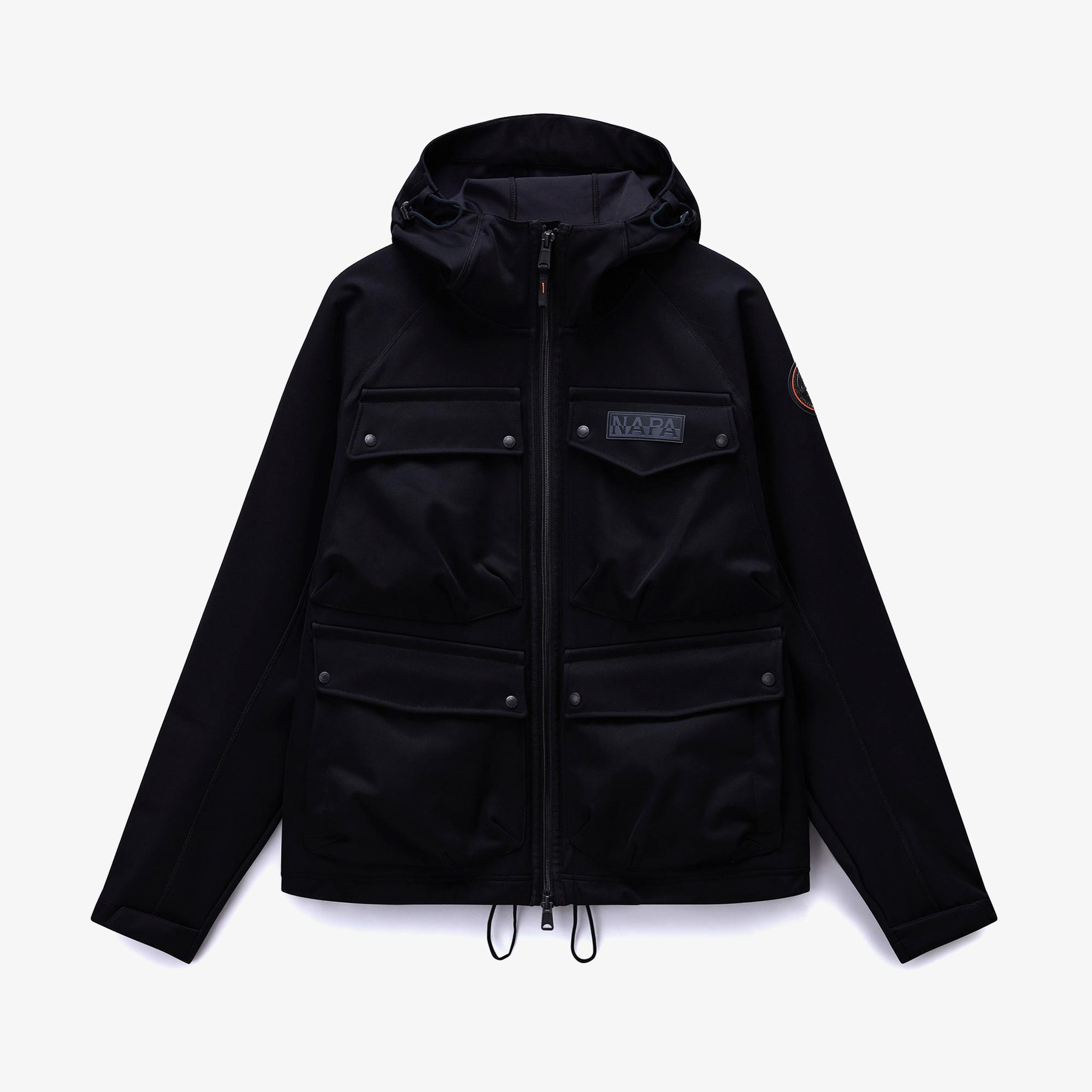 Napapijri Northfarer Puffer Erkek Siyah Mont