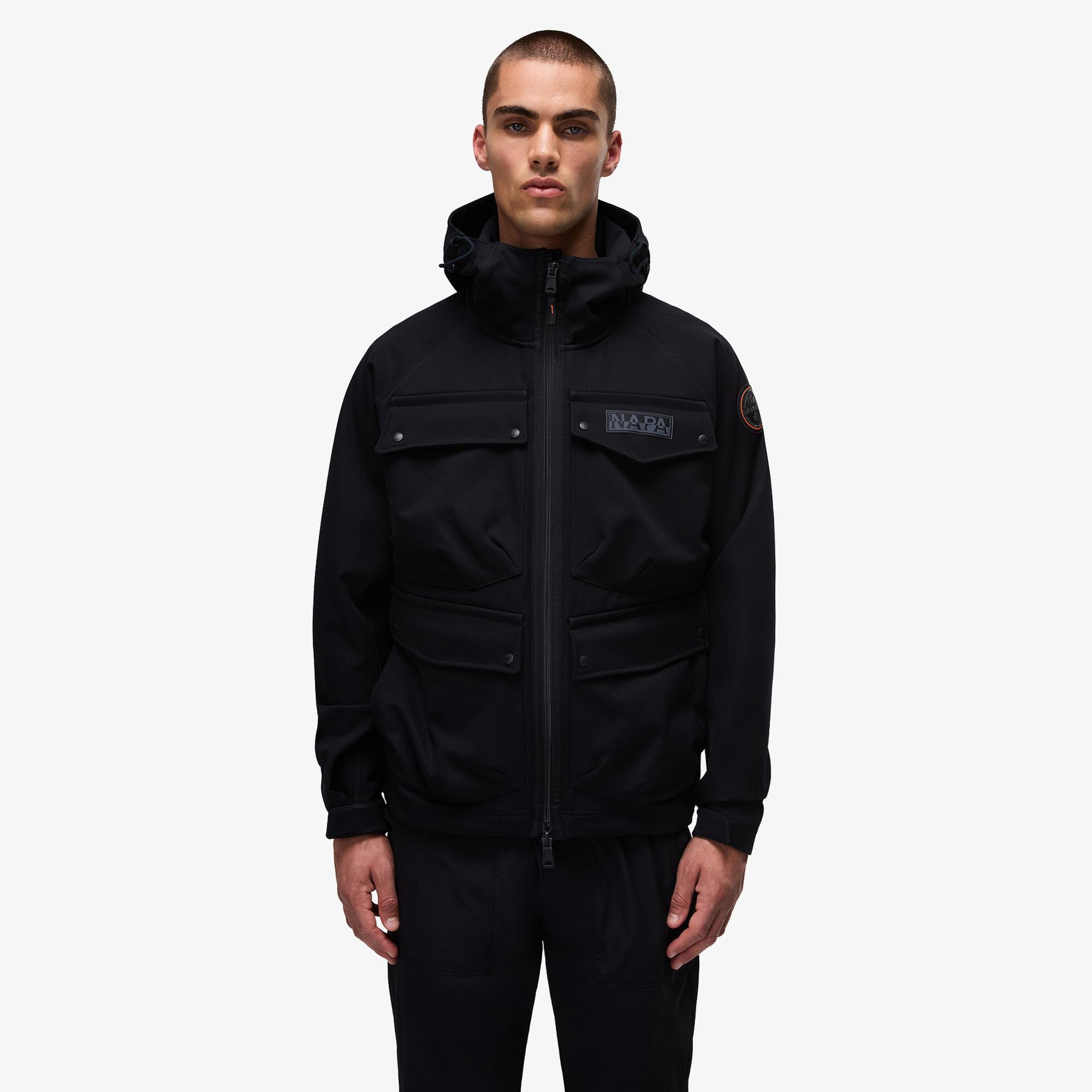 Napapijri Northfarer Puffer Erkek Siyah Mont