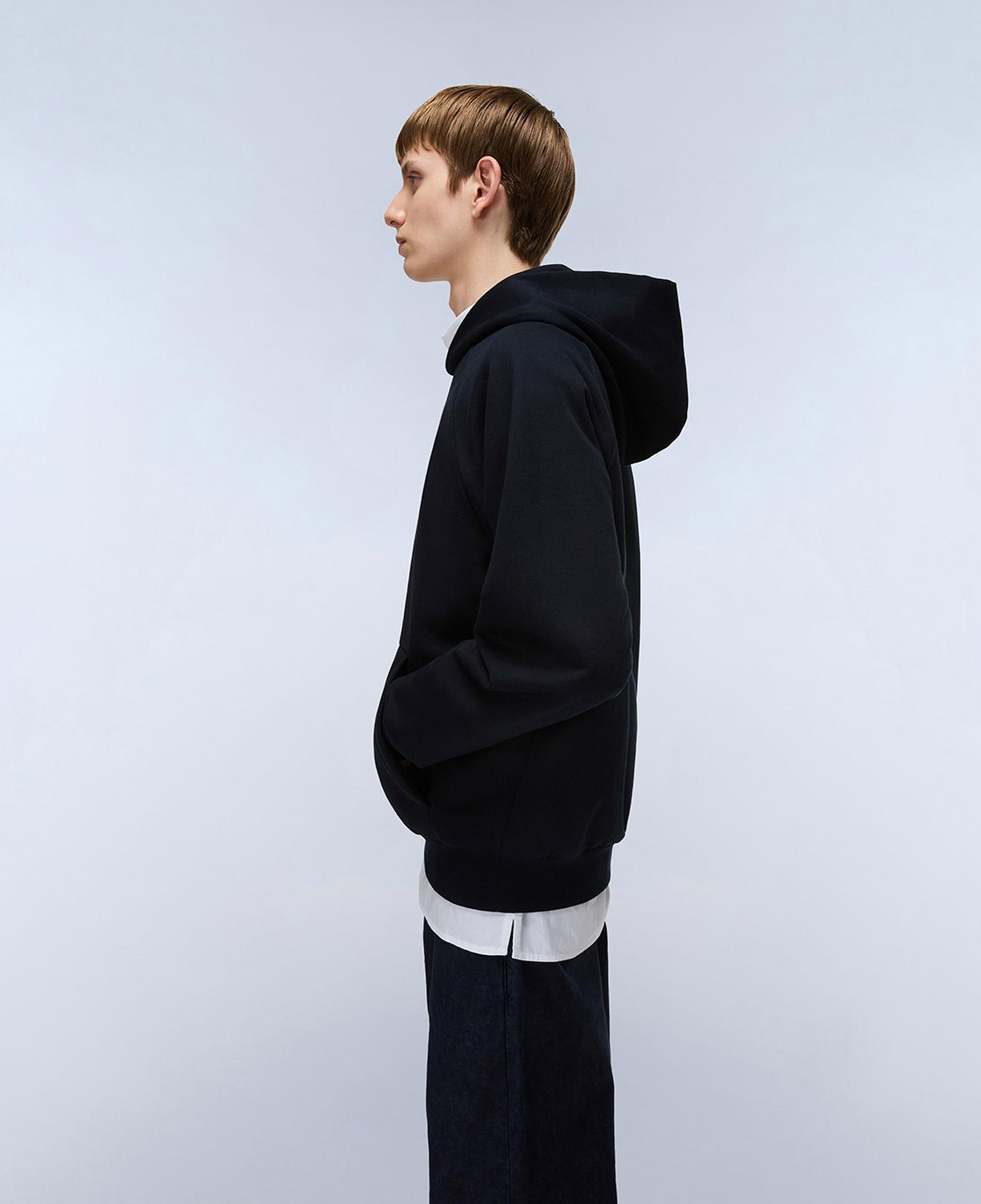 Napapijri B-Elevated Logo Erkek Siyah Sweatshirt