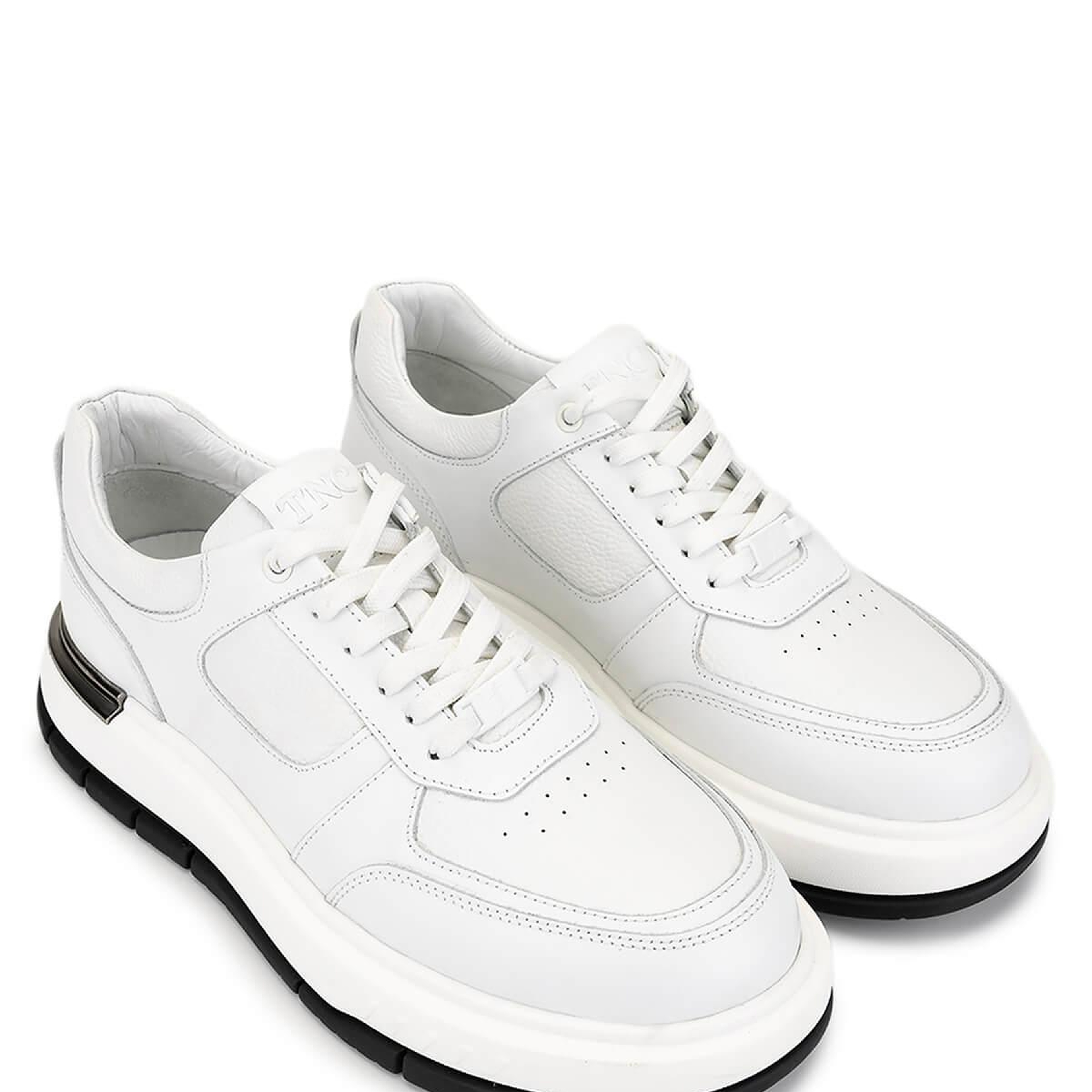 Tamer Tanca Erkek Hakiki Deri Beyaz Sneakers & Spor Ayakkabı